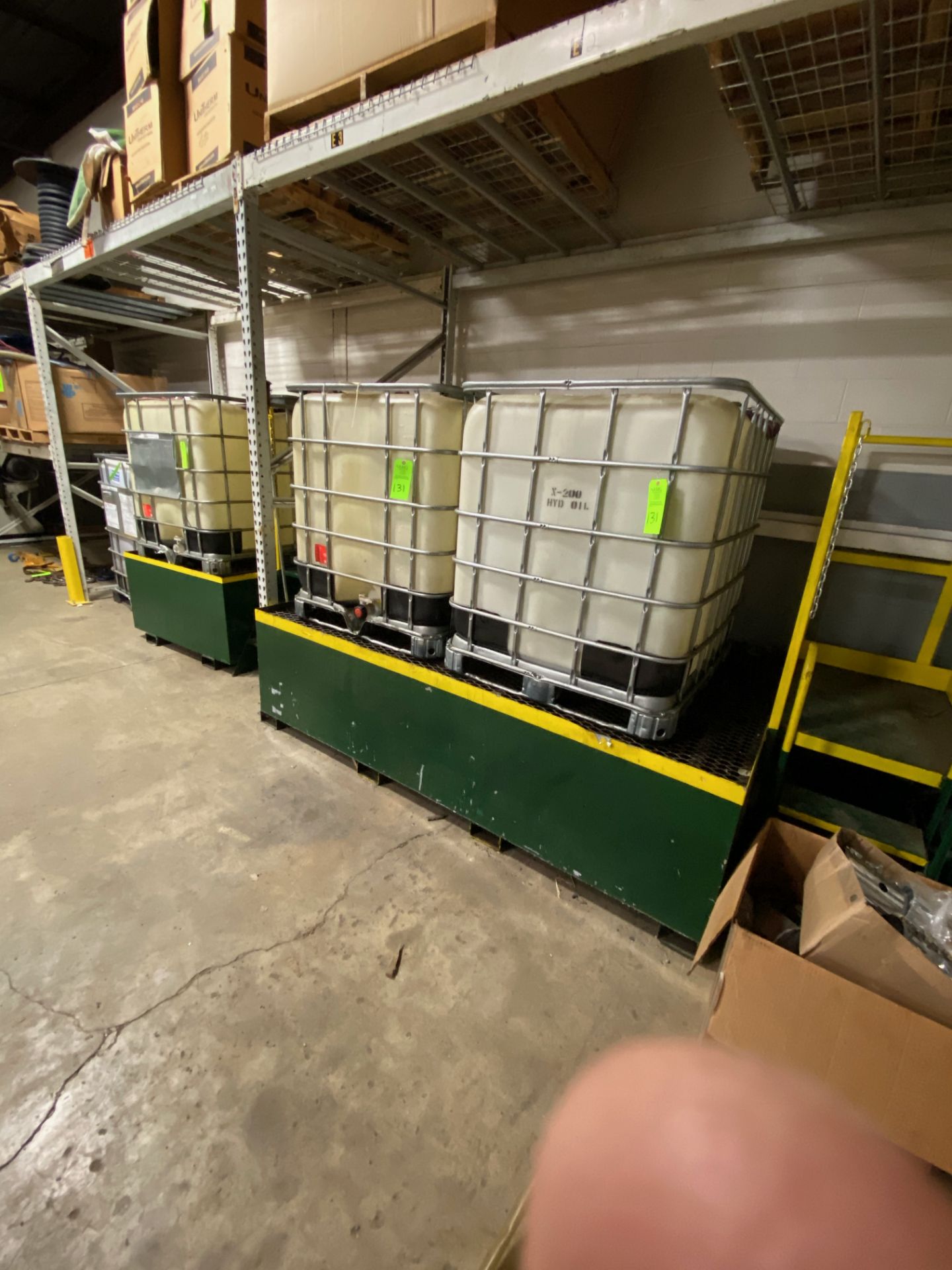 plastic oil totes - Image 3 of 3