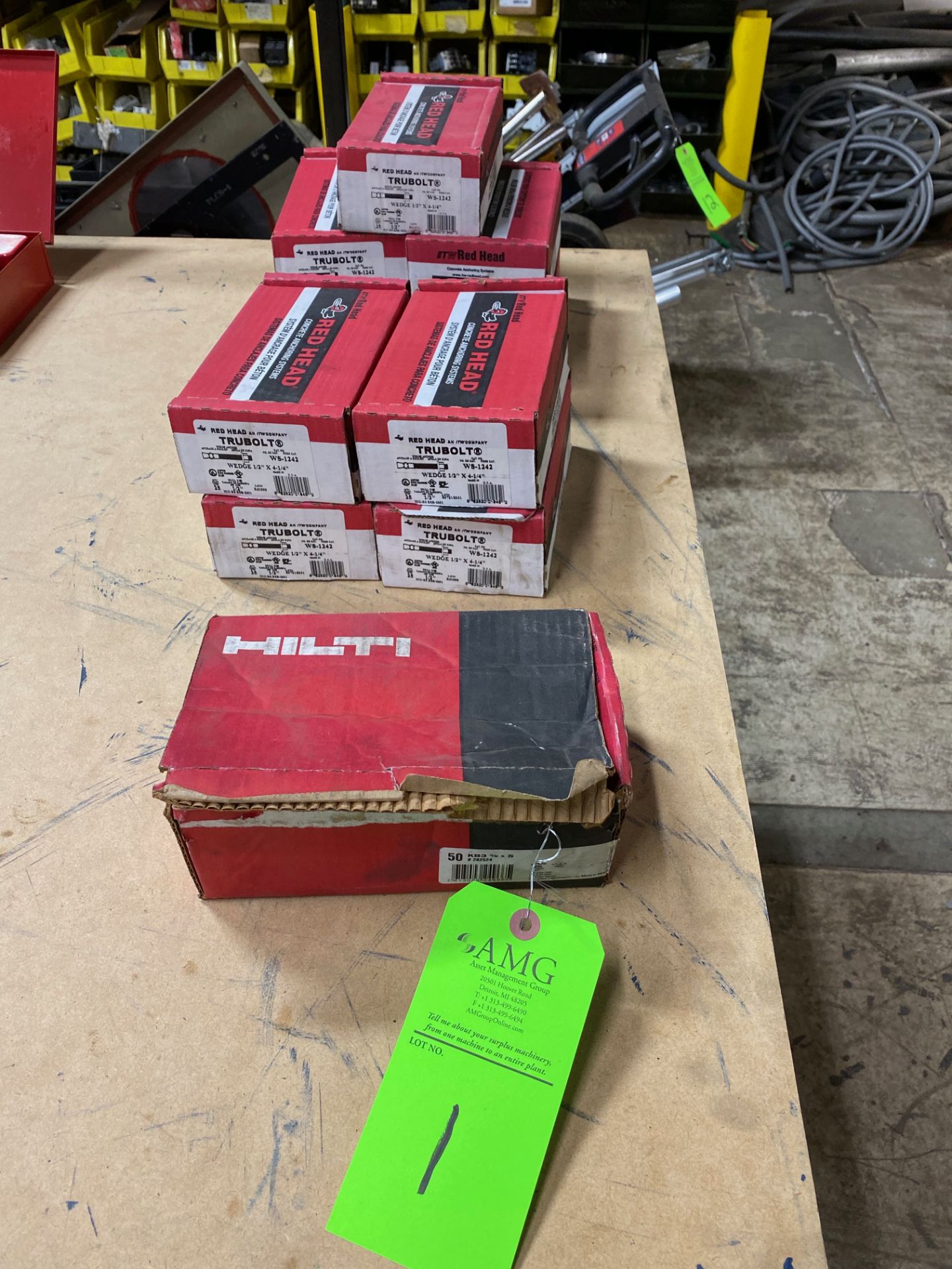Red Head & Hilti concrete anchors. New in box. one lot - Image 2 of 4