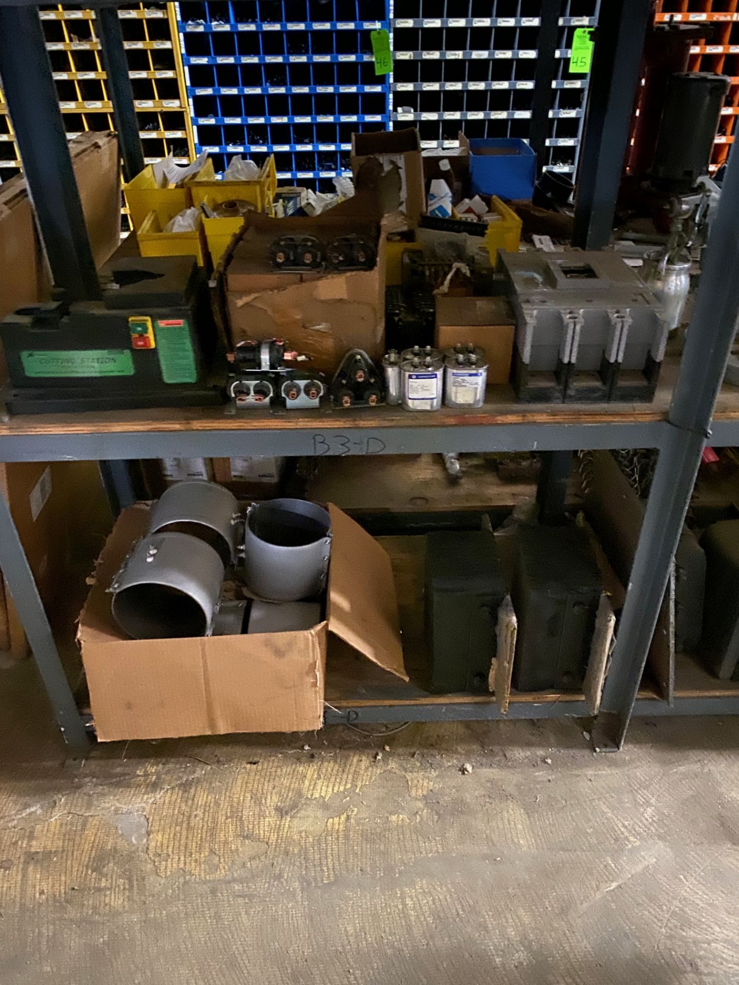 metal shop Racking and contents - Image 7 of 8