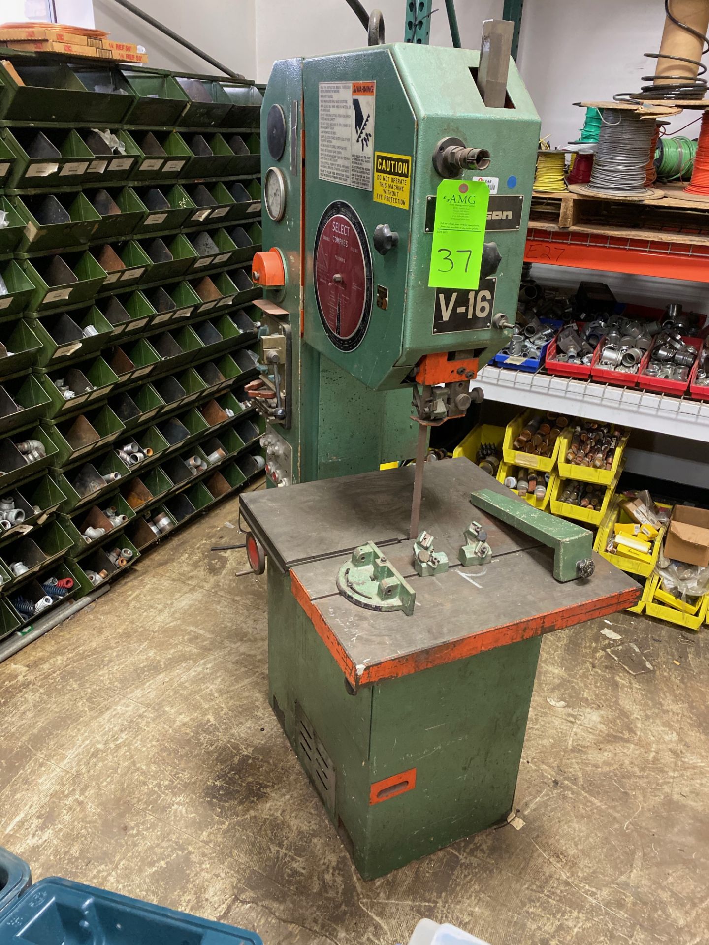 16" Dake Johnson V-16 Band saw