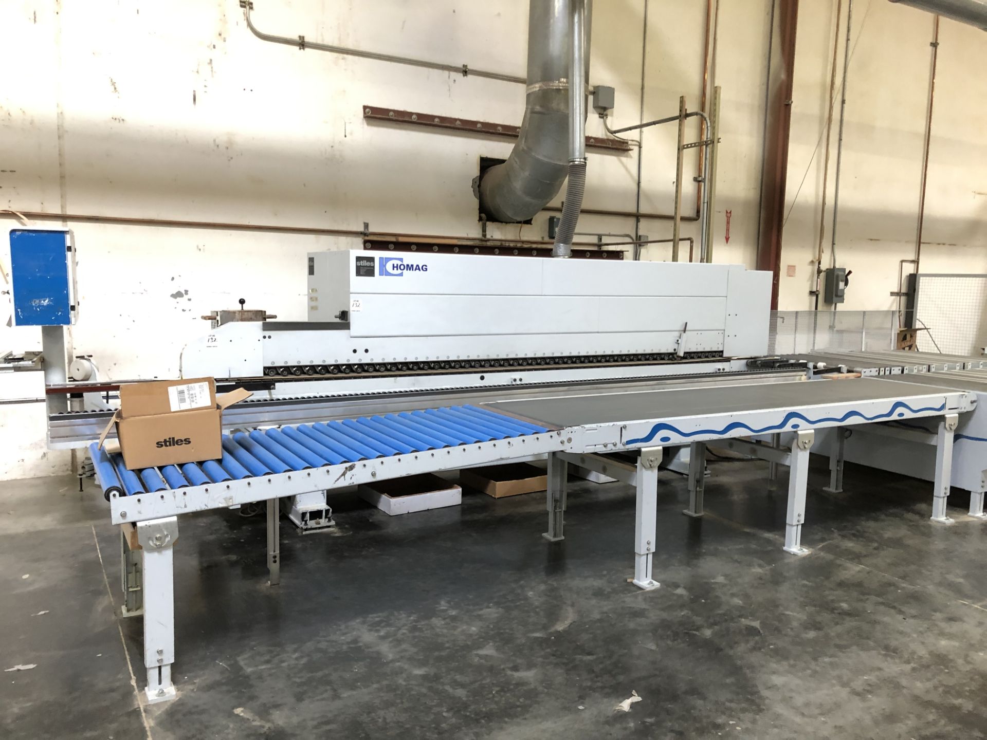 2005 Ligmatech ZHR01-L-055 Return Conveyor 12"x98" Working Length, 2"-57" Working Width, 3" Panel