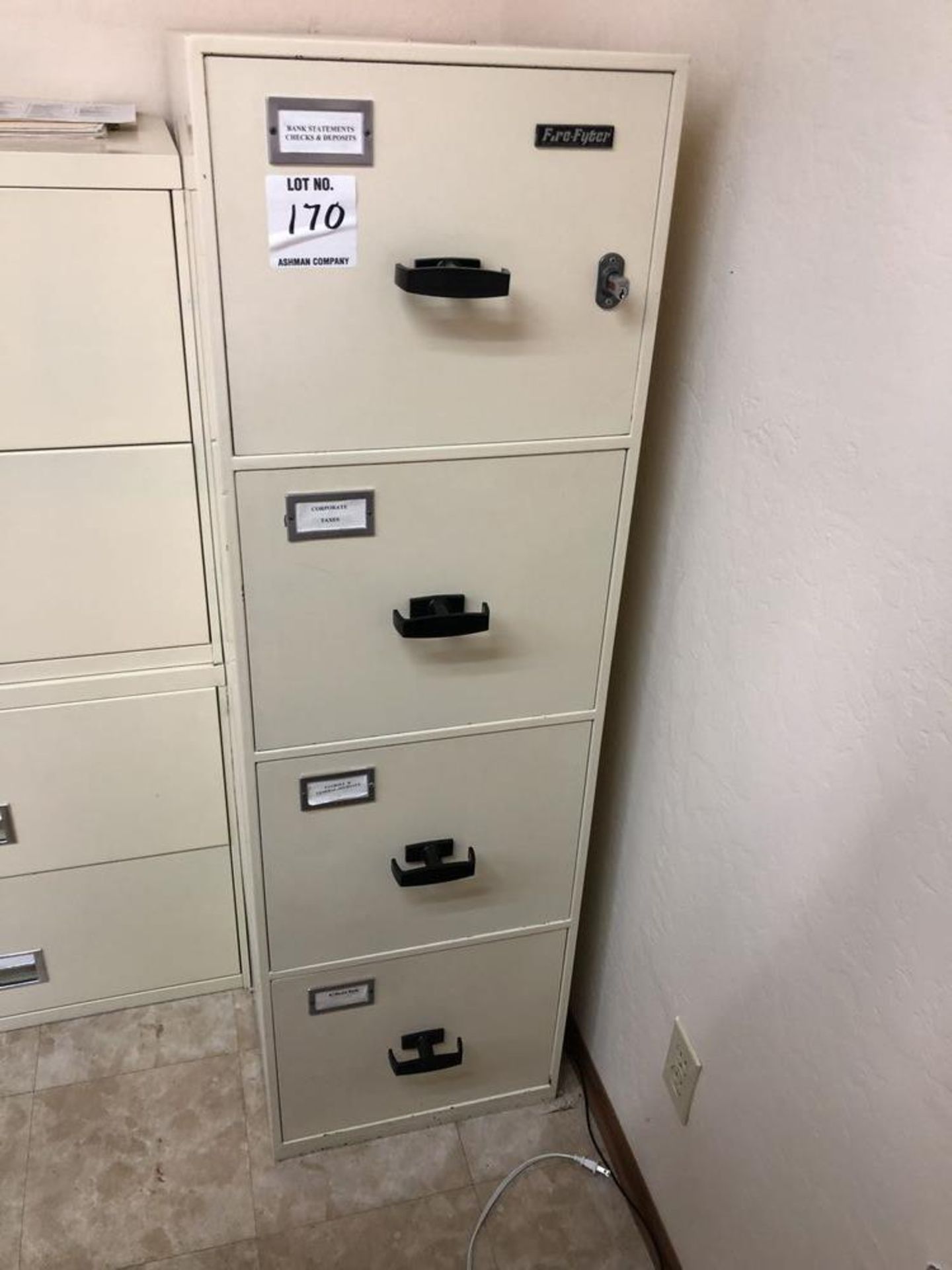 (1) FIRE SAFE FILE CABINET