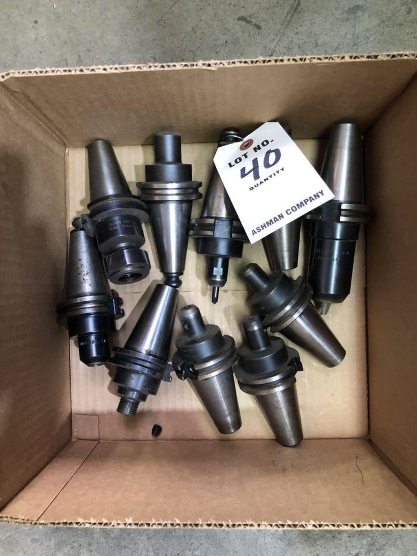 (10) CAT-40 TOOL HOLDERS