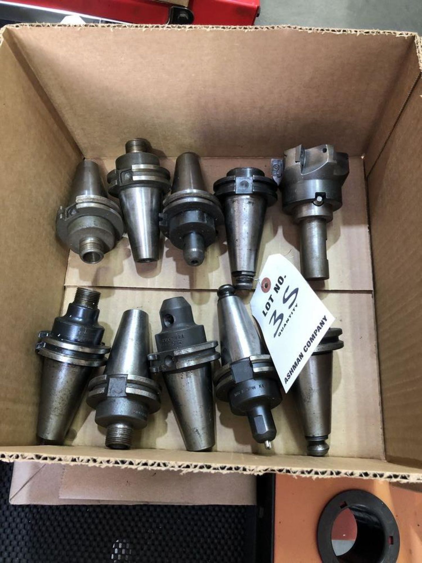 (10) CAT-40 TOOL HOLDERS