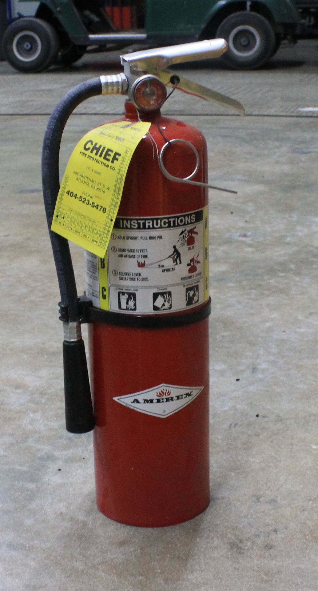 5 PCS OF FIRE EXTINGUISHER - CLASS ABC 10LB