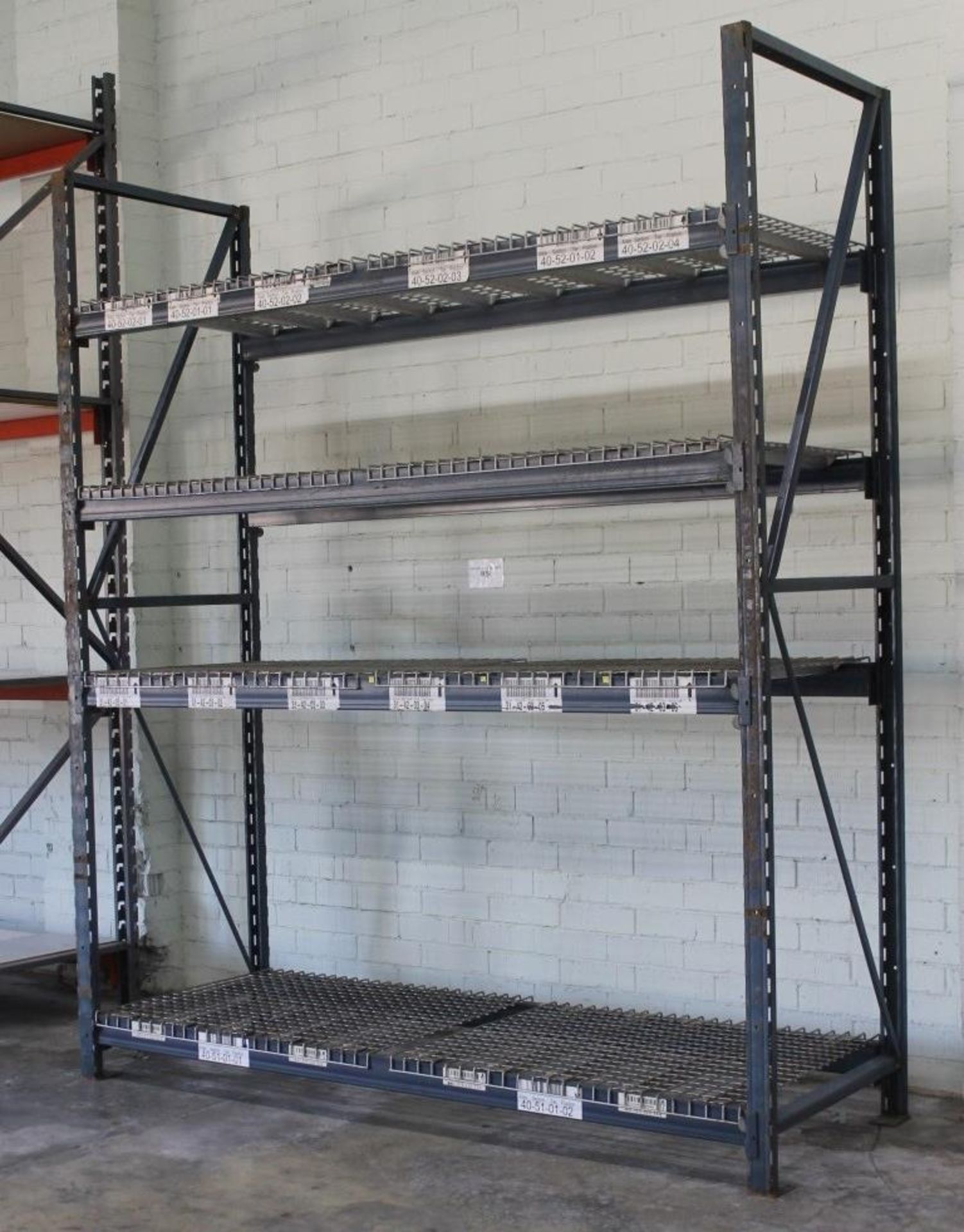 120"H X 36"D X 96"L STOCK ROOM SHELVING,