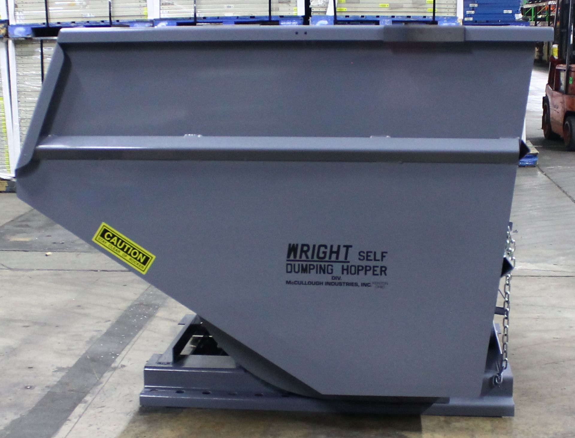 3 CU YARD SELF DUMPING HOPPER (NEW),