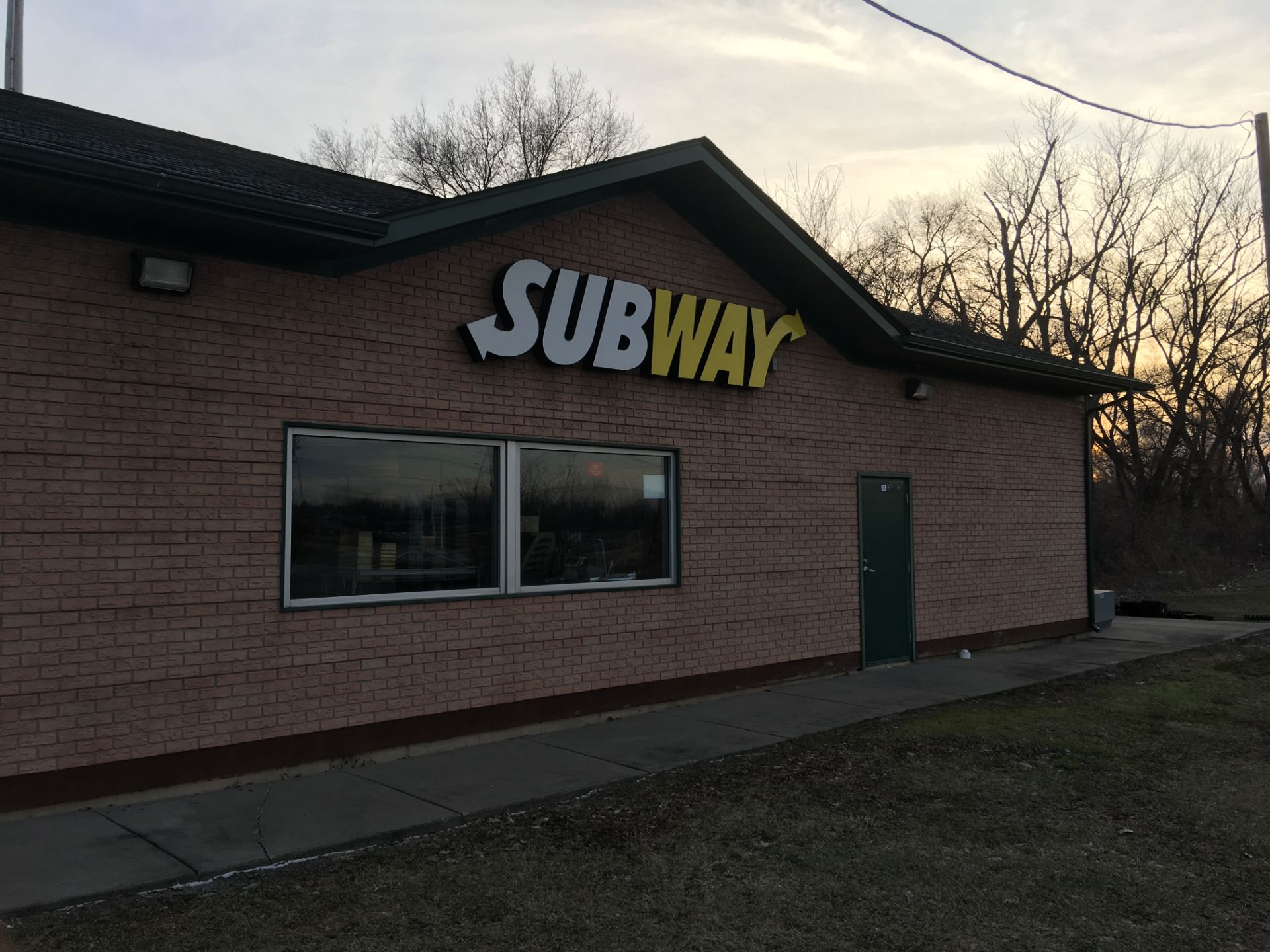 2 SUBWAY store front signs - Image 2 of 2