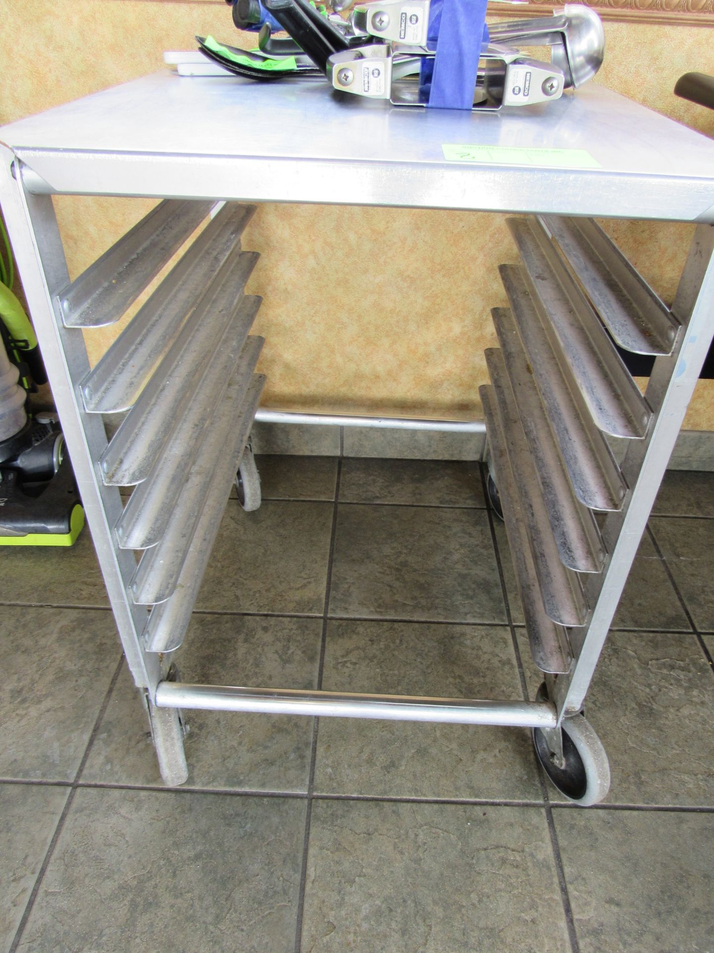 Aluminum Half Rack on Castors