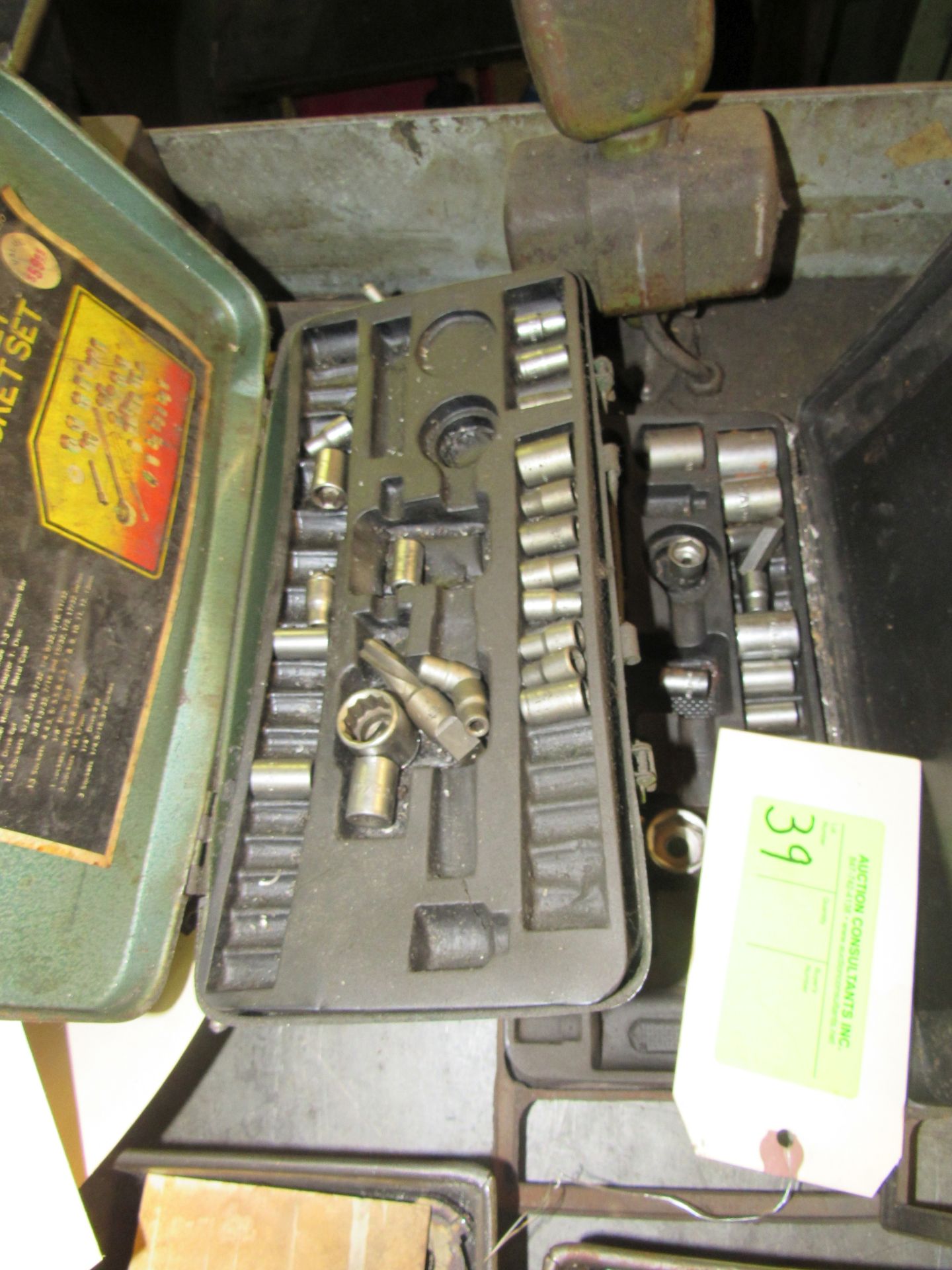 Two incomplete socket sets