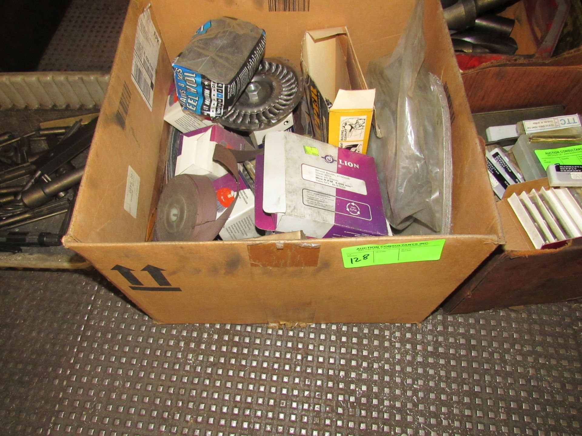 Box of abrasives