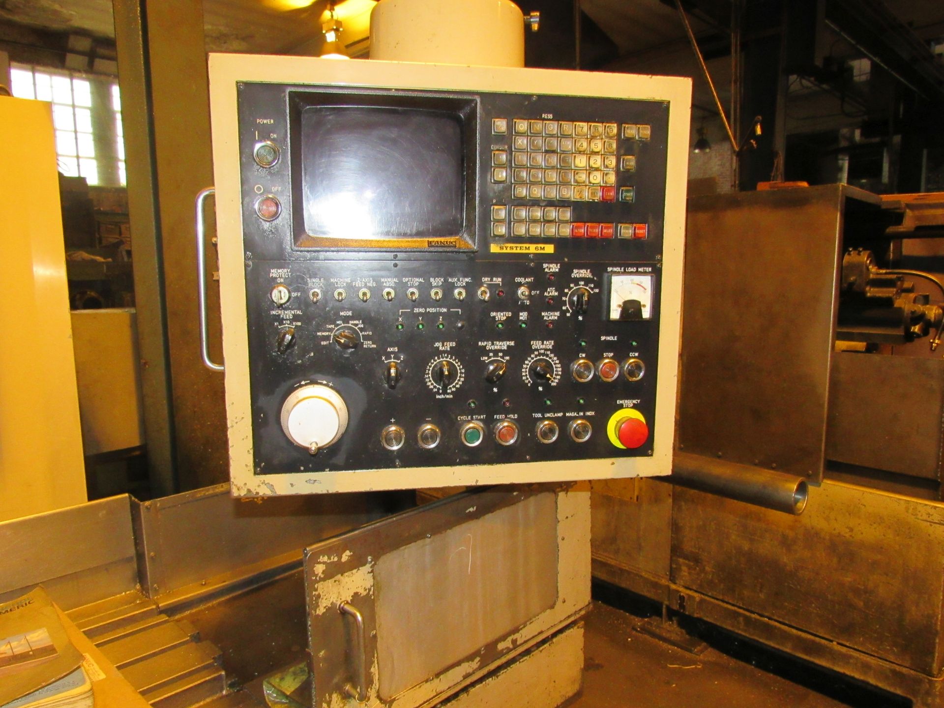 Tominaga model VM750CNC vertical machining center, serial #OUO1000, - Bild 3 aus 6