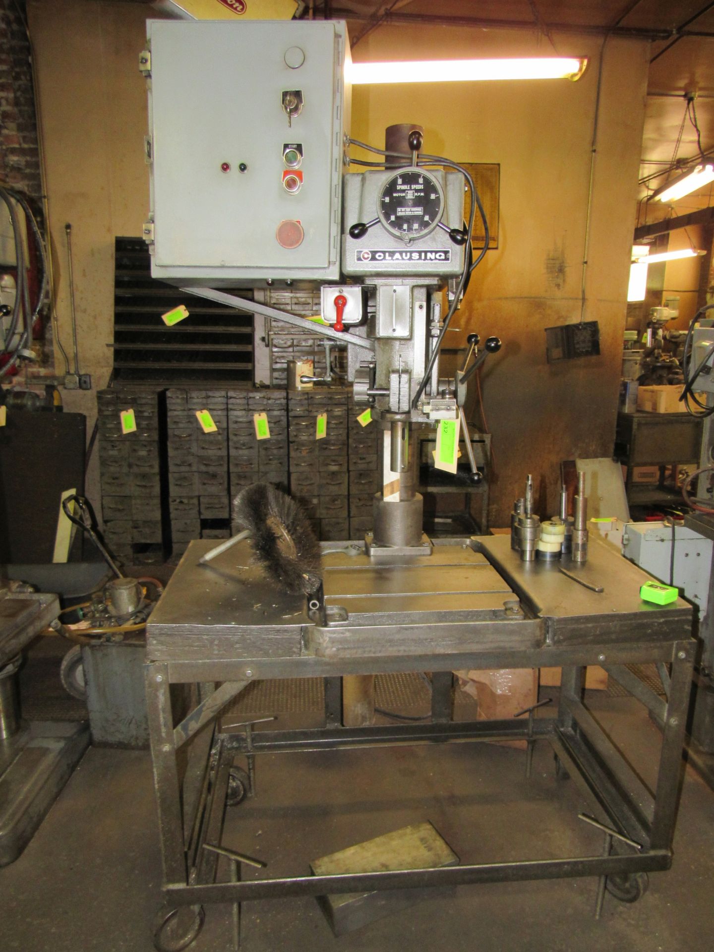 Clausing variable speed production drill press