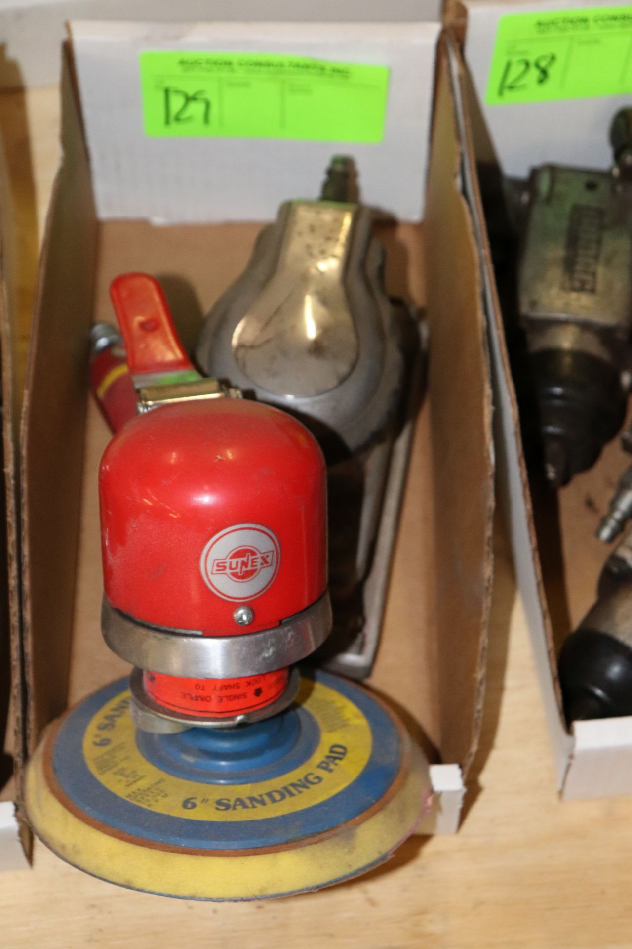 Rockwell pneumatic sander and miscellaneous polisher