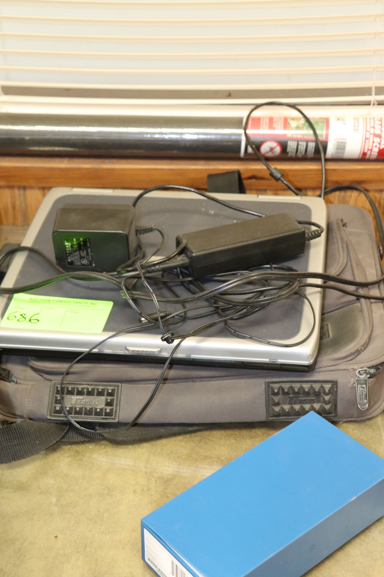 HP laptop with case