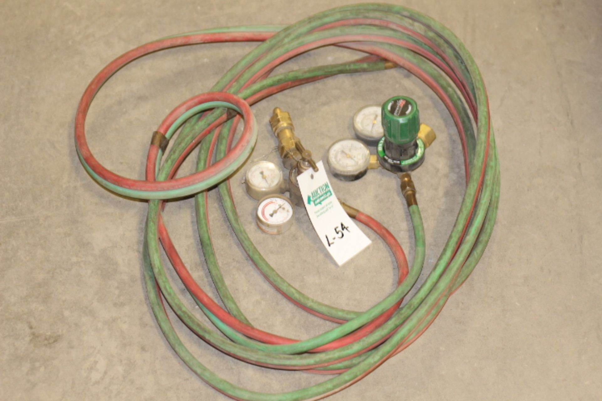 Oxygen and Acetylene Hoses with Gauges