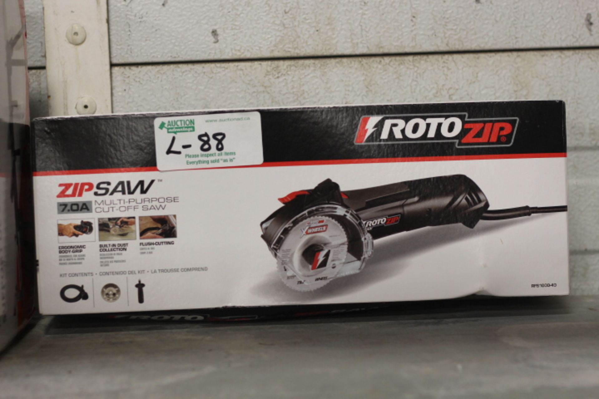 New Rotozip RFS-1000 7.0 amp Multi Purpose Cut off Saw