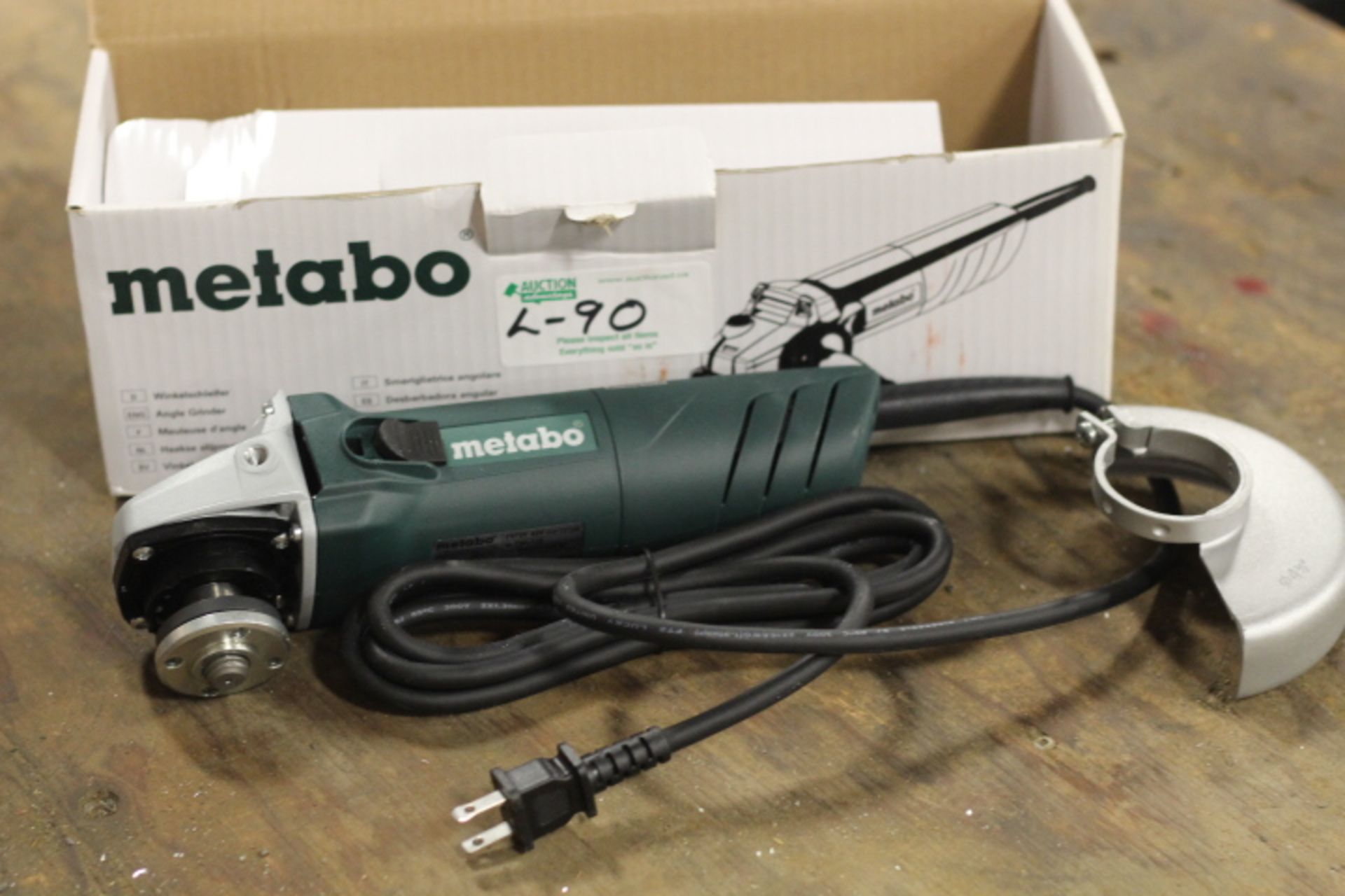 New Metabo 4 1/2" Angle Grinder