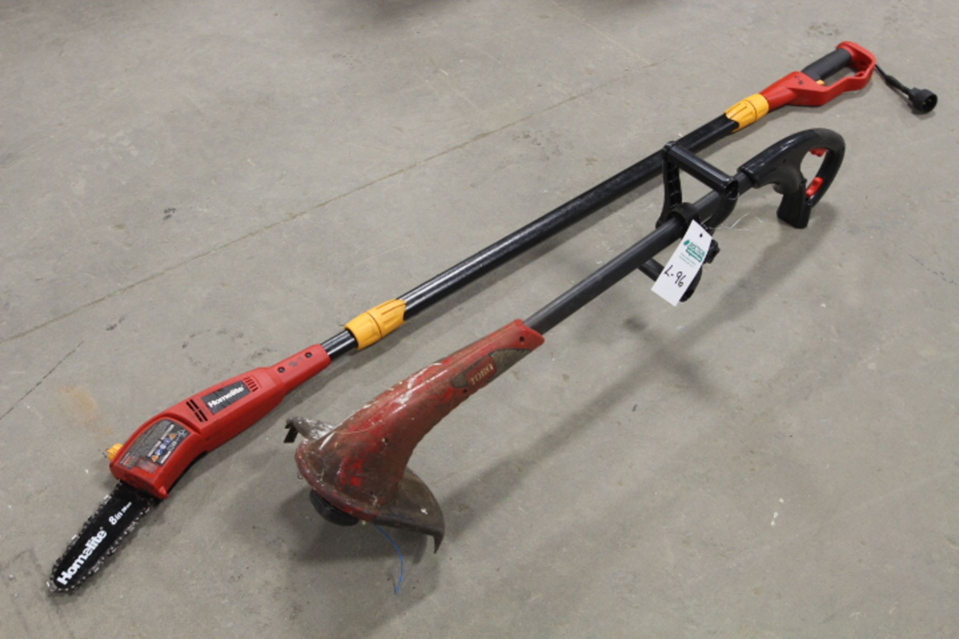 Toro Electric Trimmer and Homelite Pole Saw