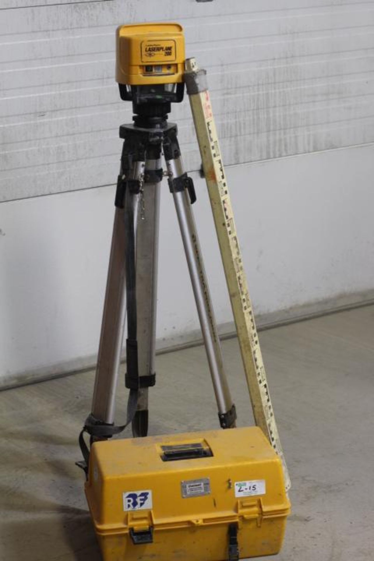 Laserline Level with Stand and Measurement Rod