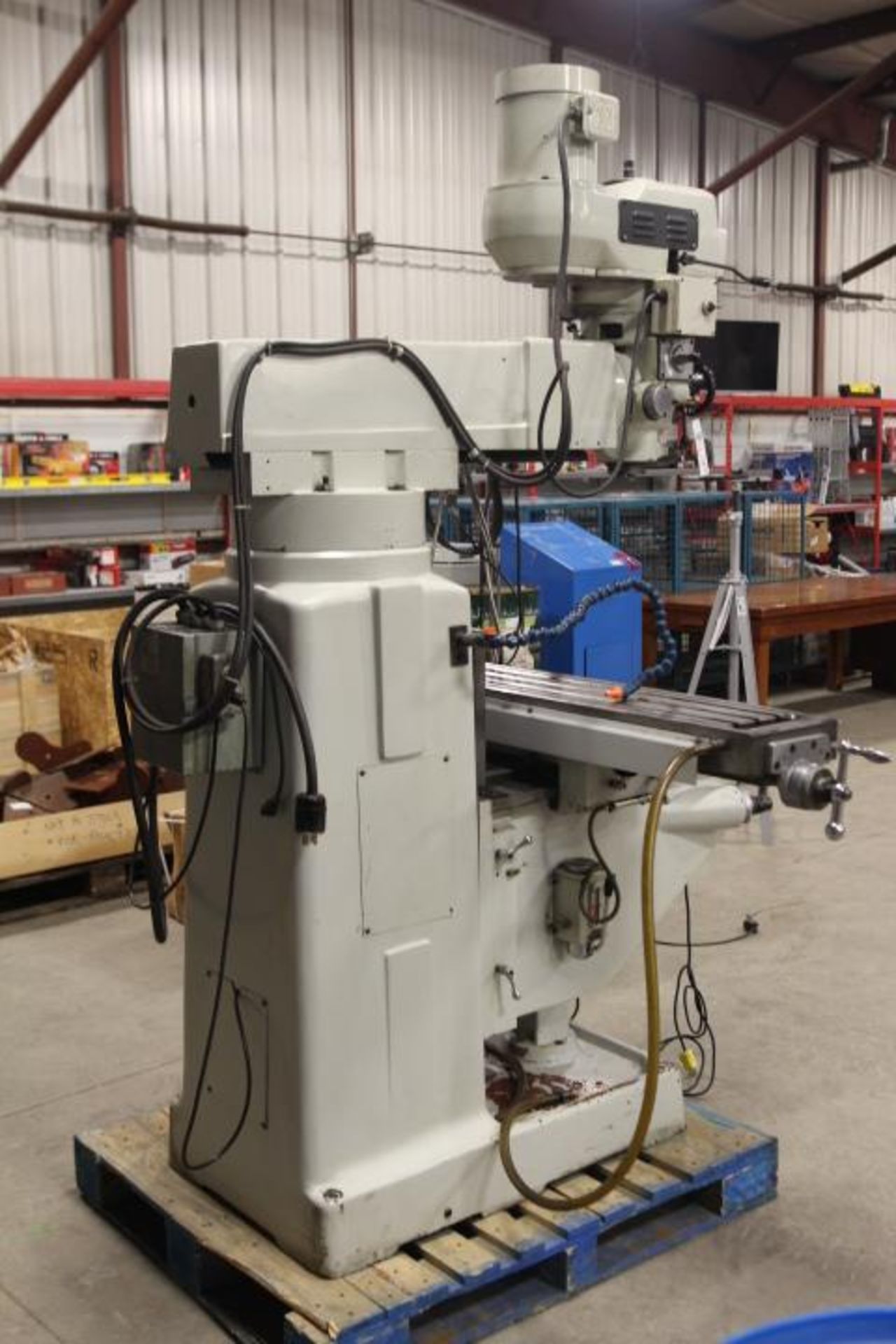 KBC MILLING MACHINE MOD# TUM-40VS, 5HP, 575V, 3PH - Image 3 of 9