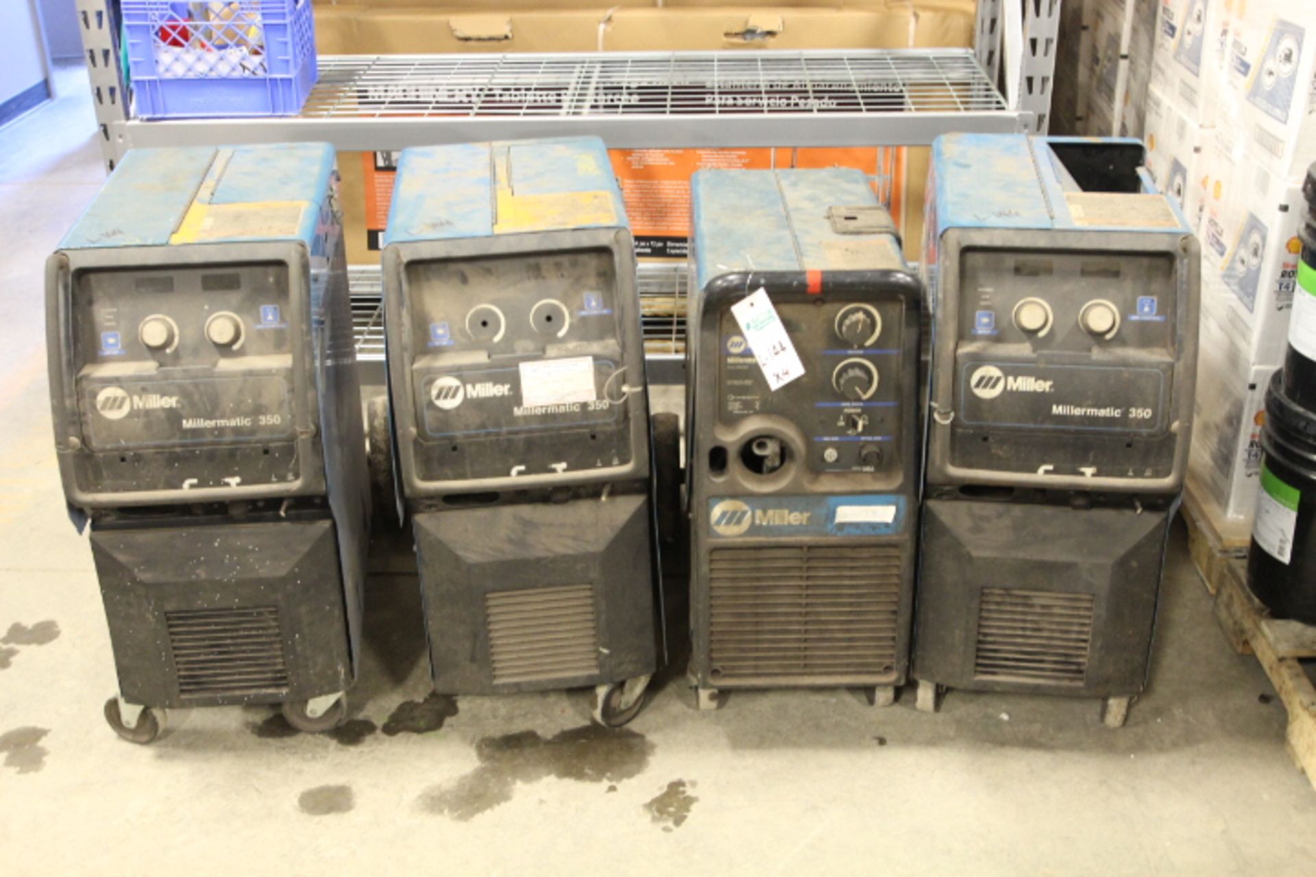 LOT OF 4 MILLER WIRE WELDERS - 3 X 350- 1 X 251 - Image 2 of 4