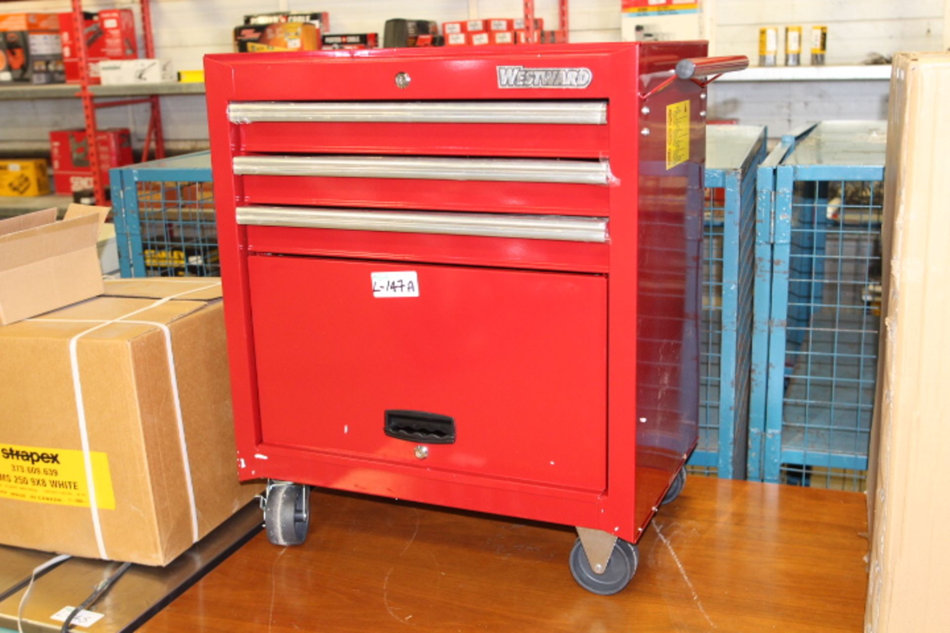 WESTWOOD 3 DRAWER ROLLING TOOL CABINET