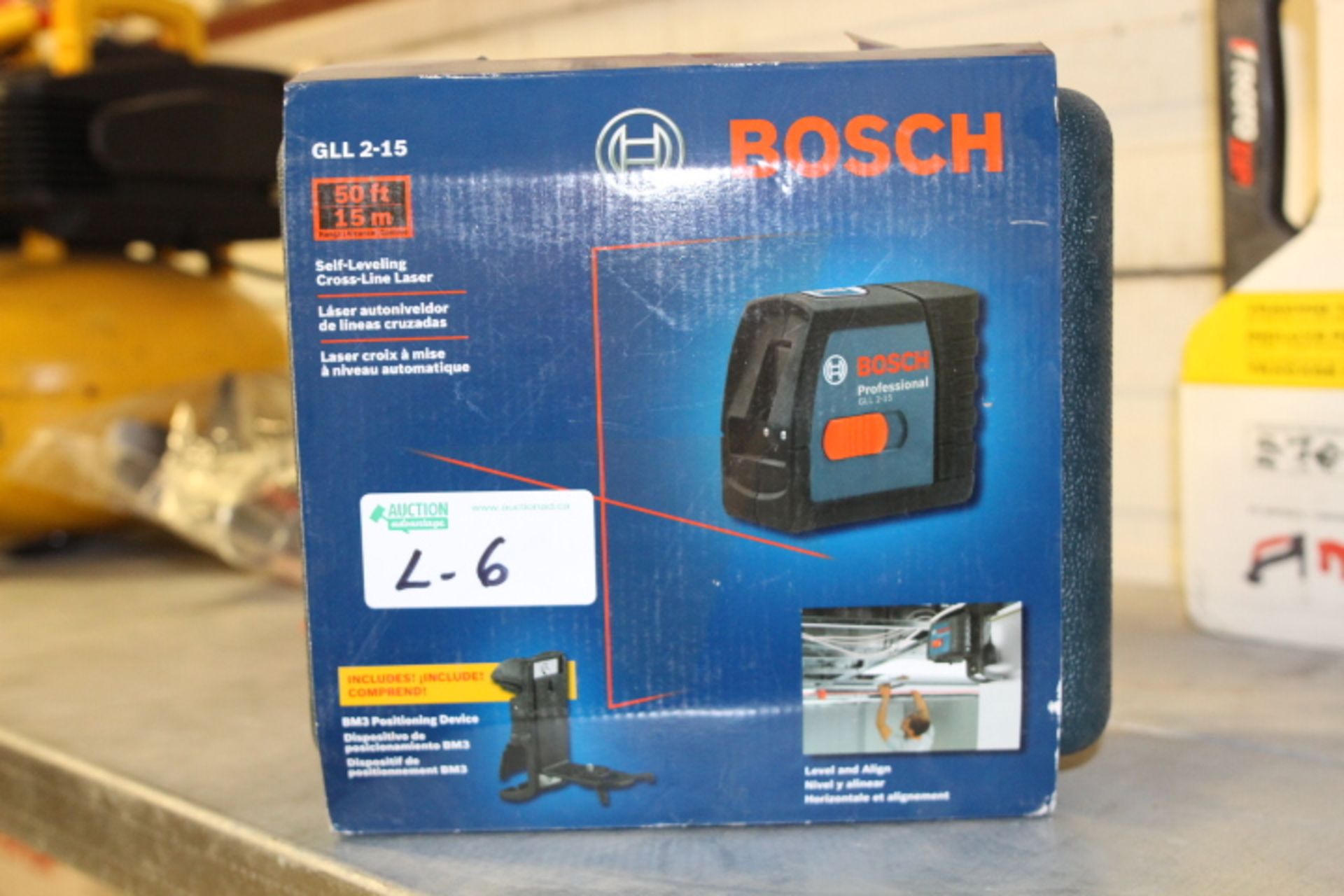 NEW BOSCH CROSS LINE LASER