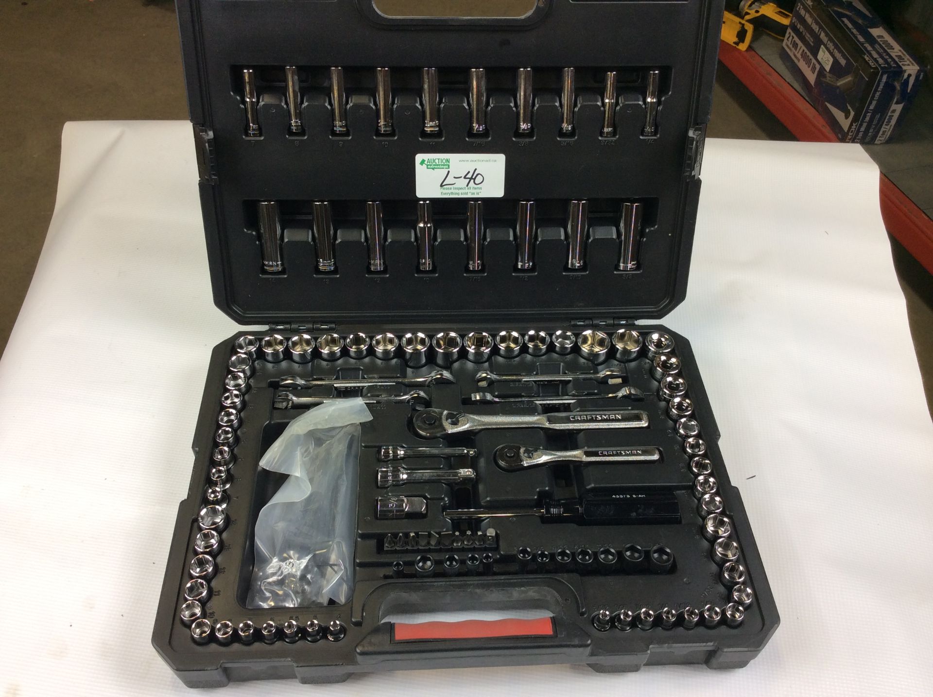 New Craftsman 118pc Mechanics Tool Set - Image 2 of 2