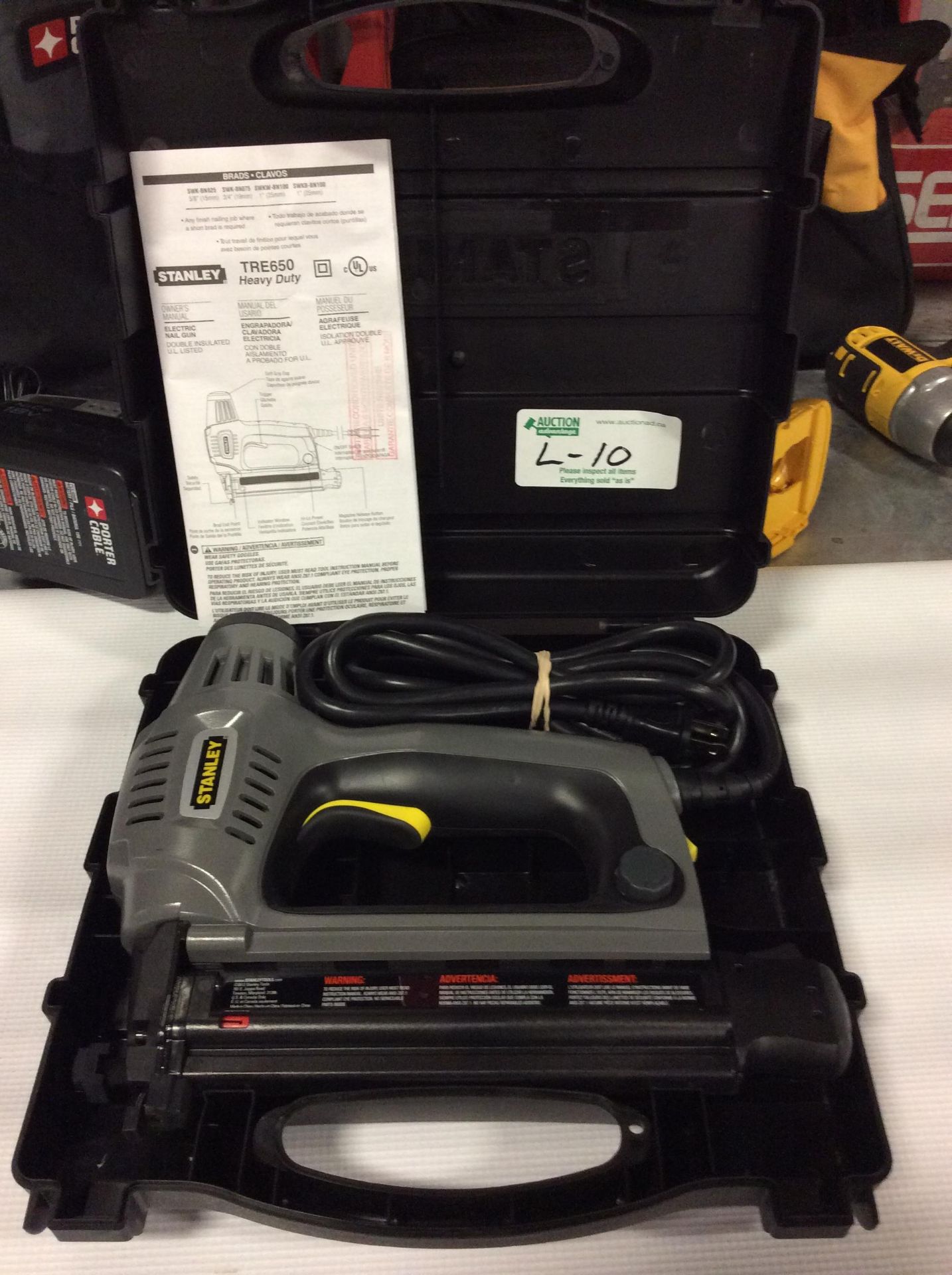 Refurbished Stanley HD Electric Nail Gun