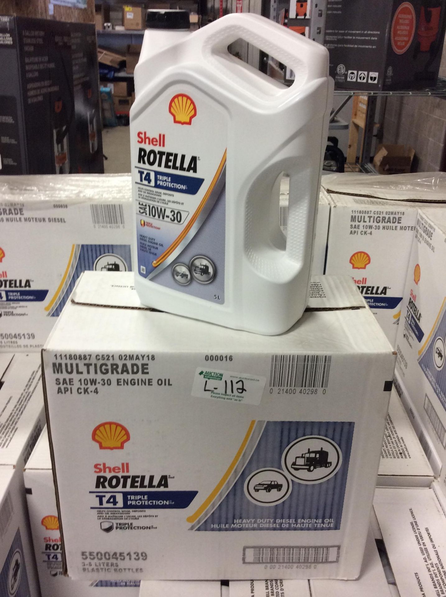 Shell Rotella 10w30 Motor Oil (3 X 5 litre) (47 available)