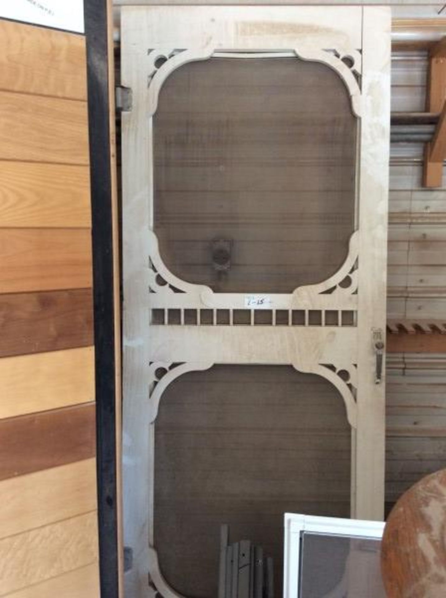 Screen door aprox 36" x 80" - Image 2 of 2