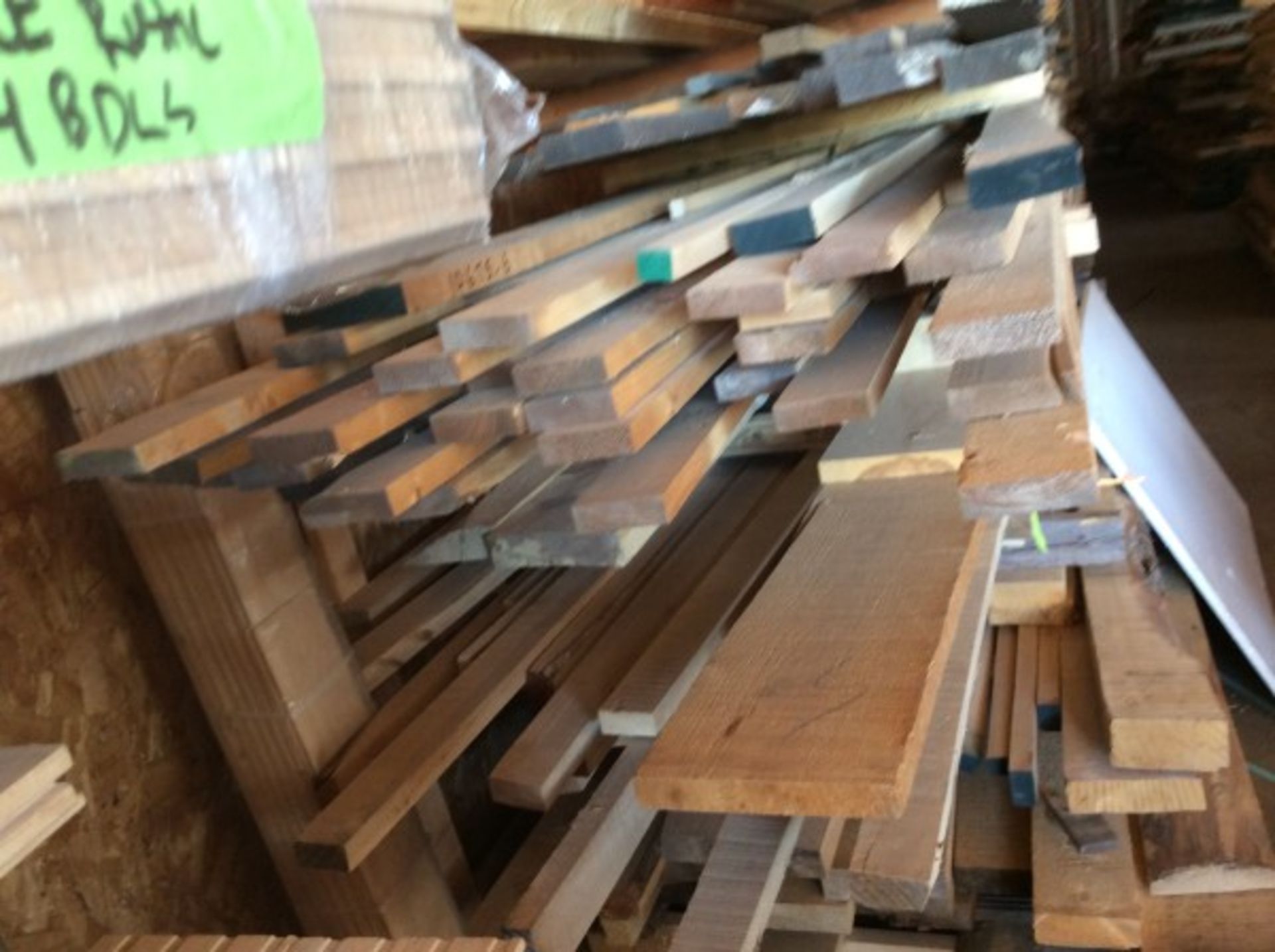 LOT OF ROUGH CUT LUMBER - B - Image 2 of 2