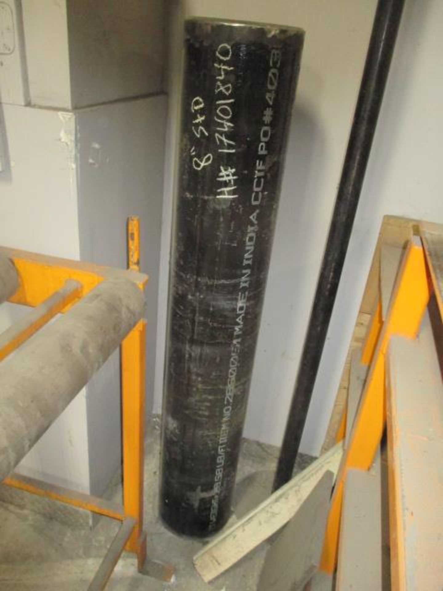 Metal with Stand 6', Pipe and Tubing, 3 Roolers with Feeder Rack - Image 2 of 3