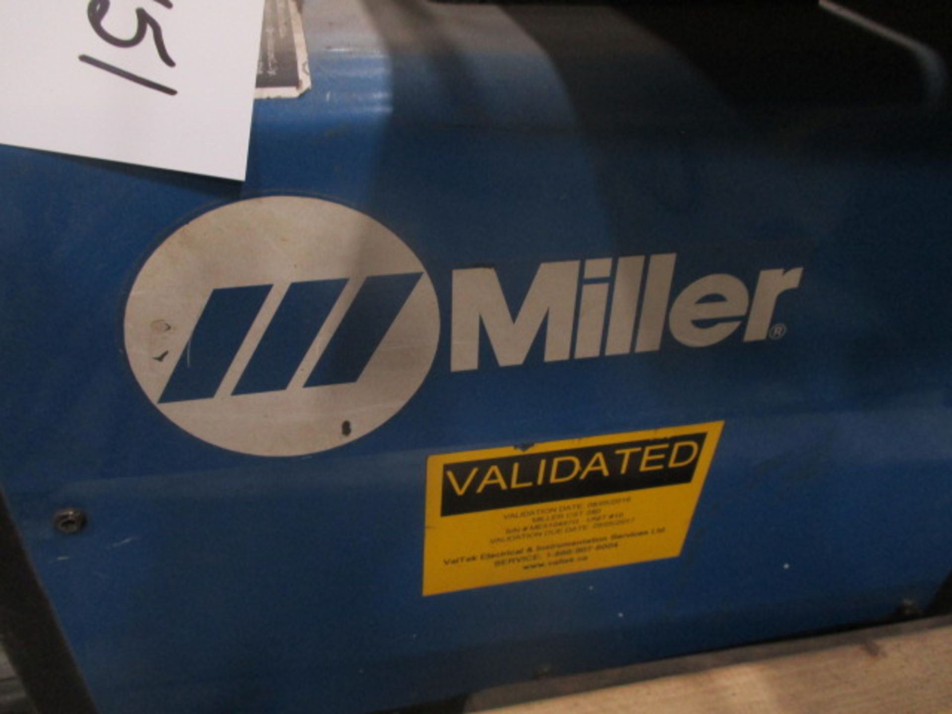 Miller CST280 Stick Welder on Mobile Stand