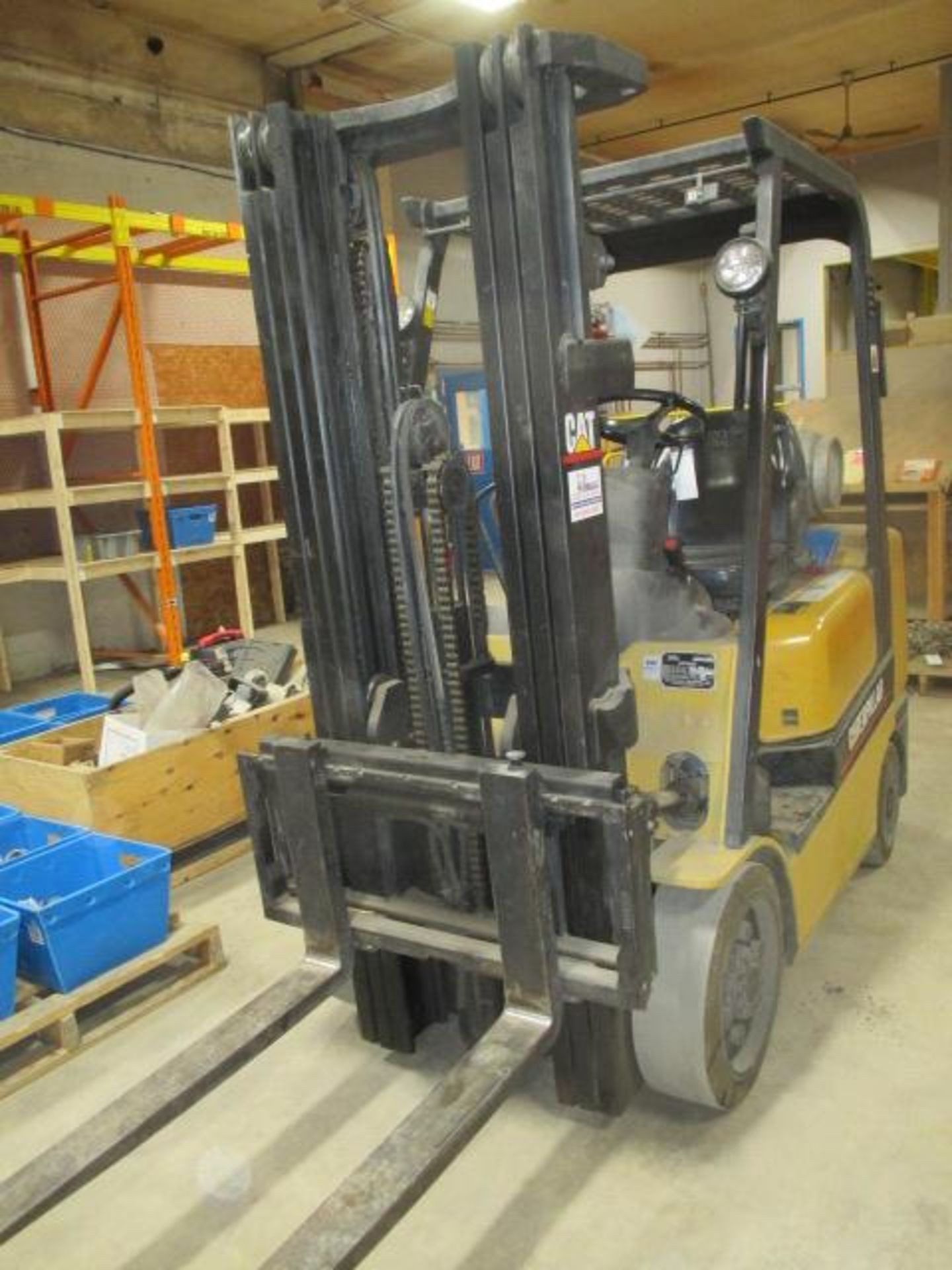 CAT GC25K 5000lb Propane Forklift - 3 Stage Side Shift 5968 hours