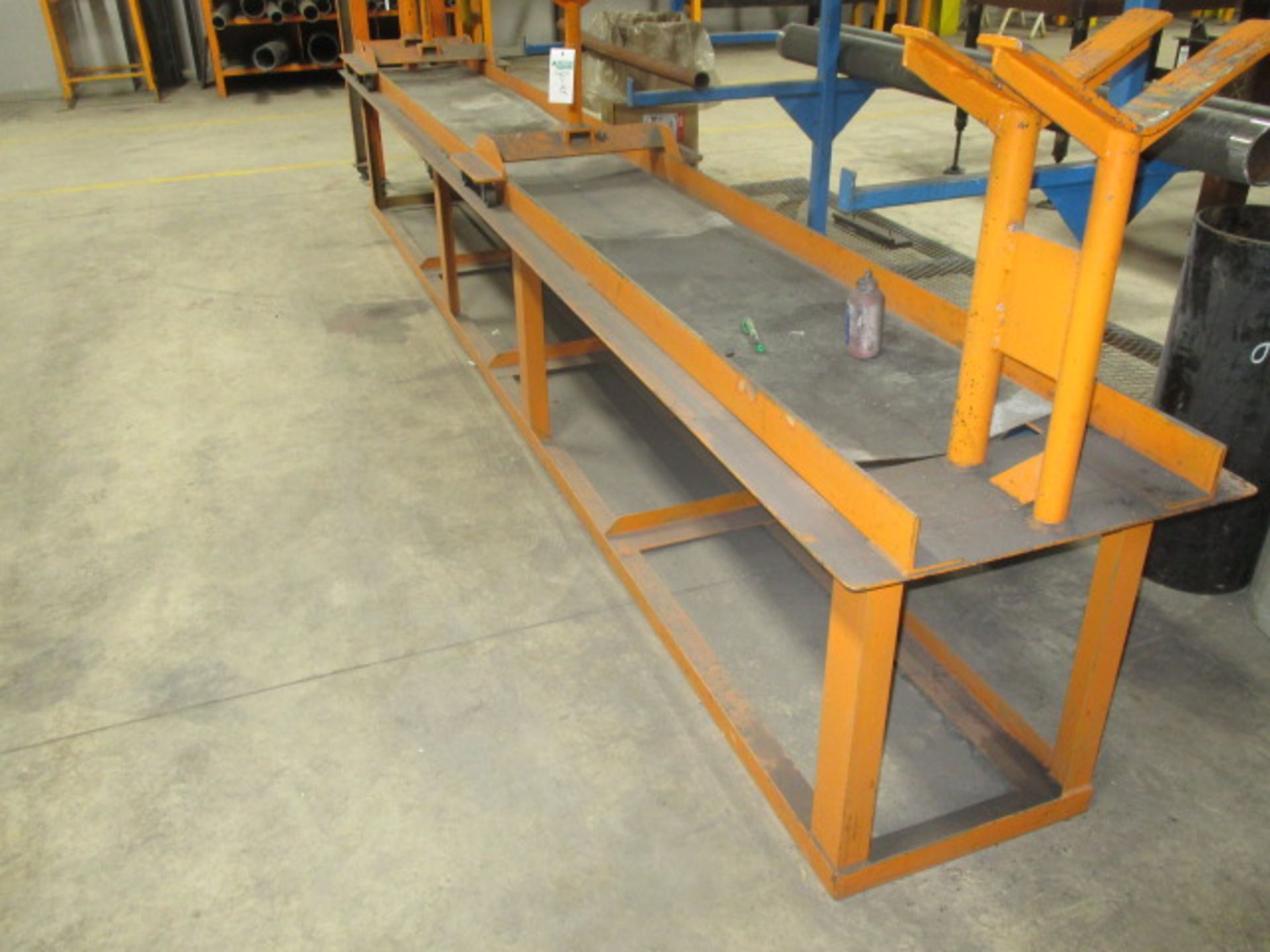 14' X 2' Pipe Stand , 16"w X 18 1/2"L X 39"H Mobile Equipment Stand - Image 4 of 4