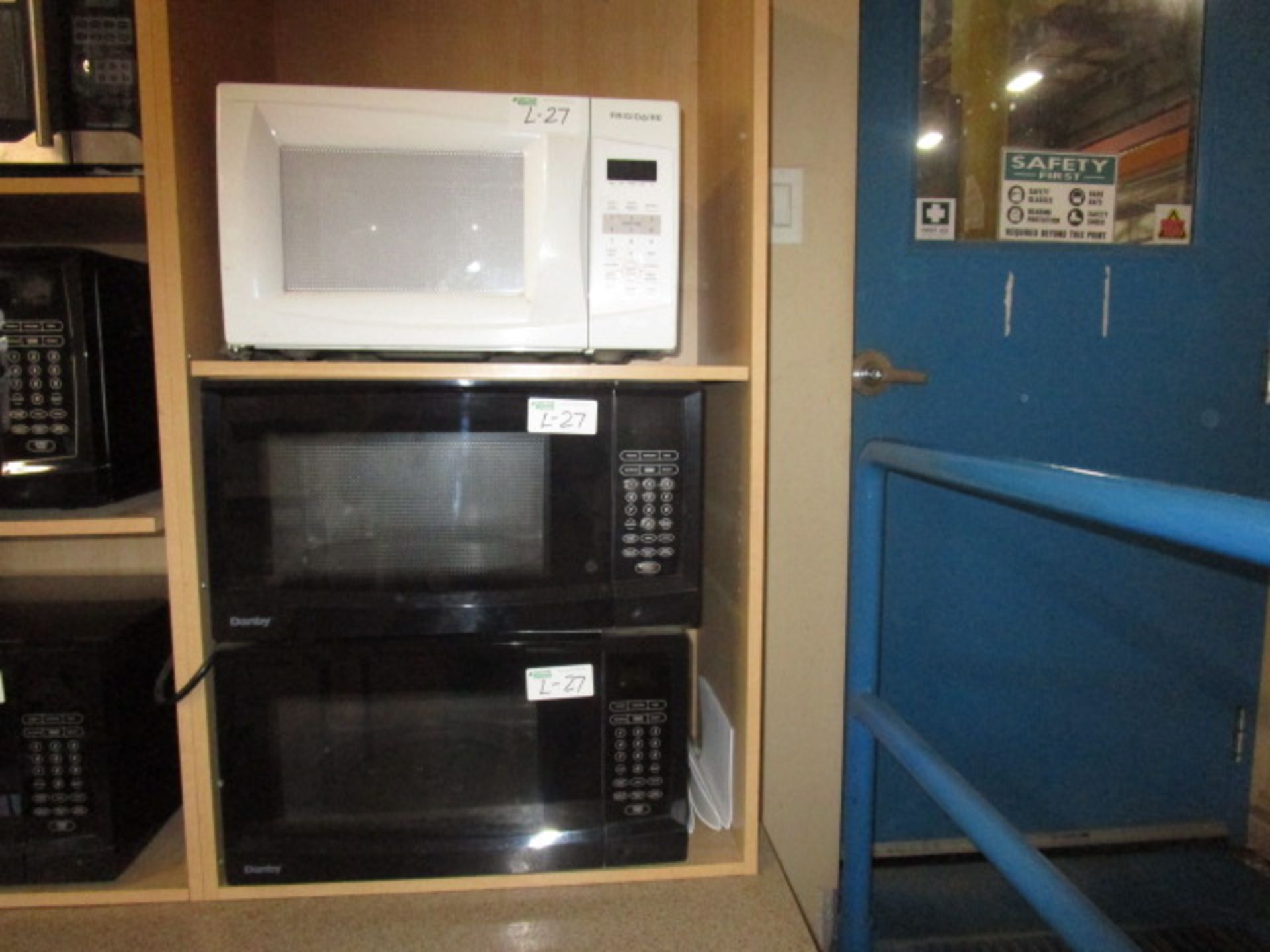 2 Danby Microwaves and 1 Fridigair Microwave