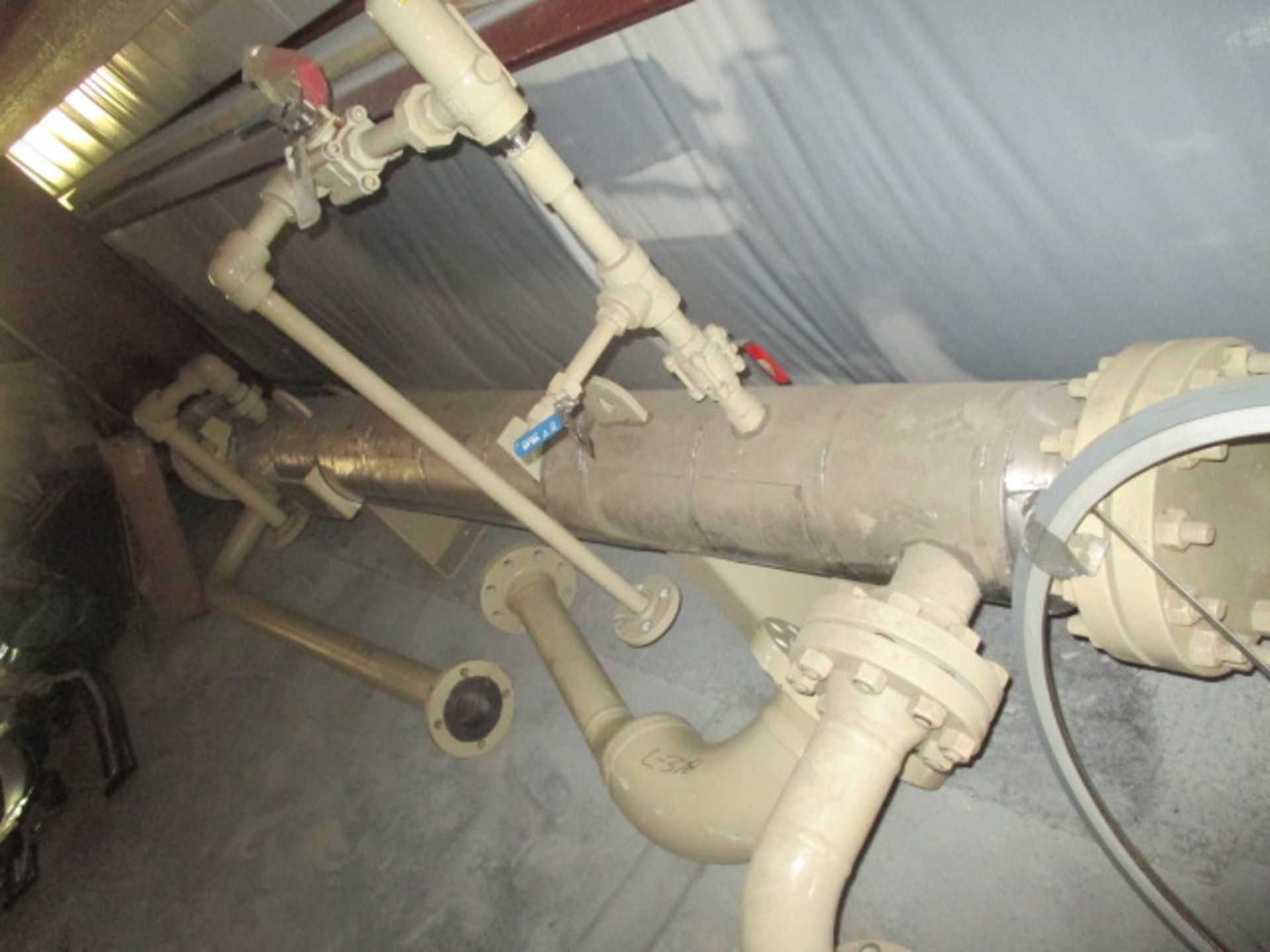 Custom Made Pipe Header and 3 Pcs and Gaskets - Image 2 of 2