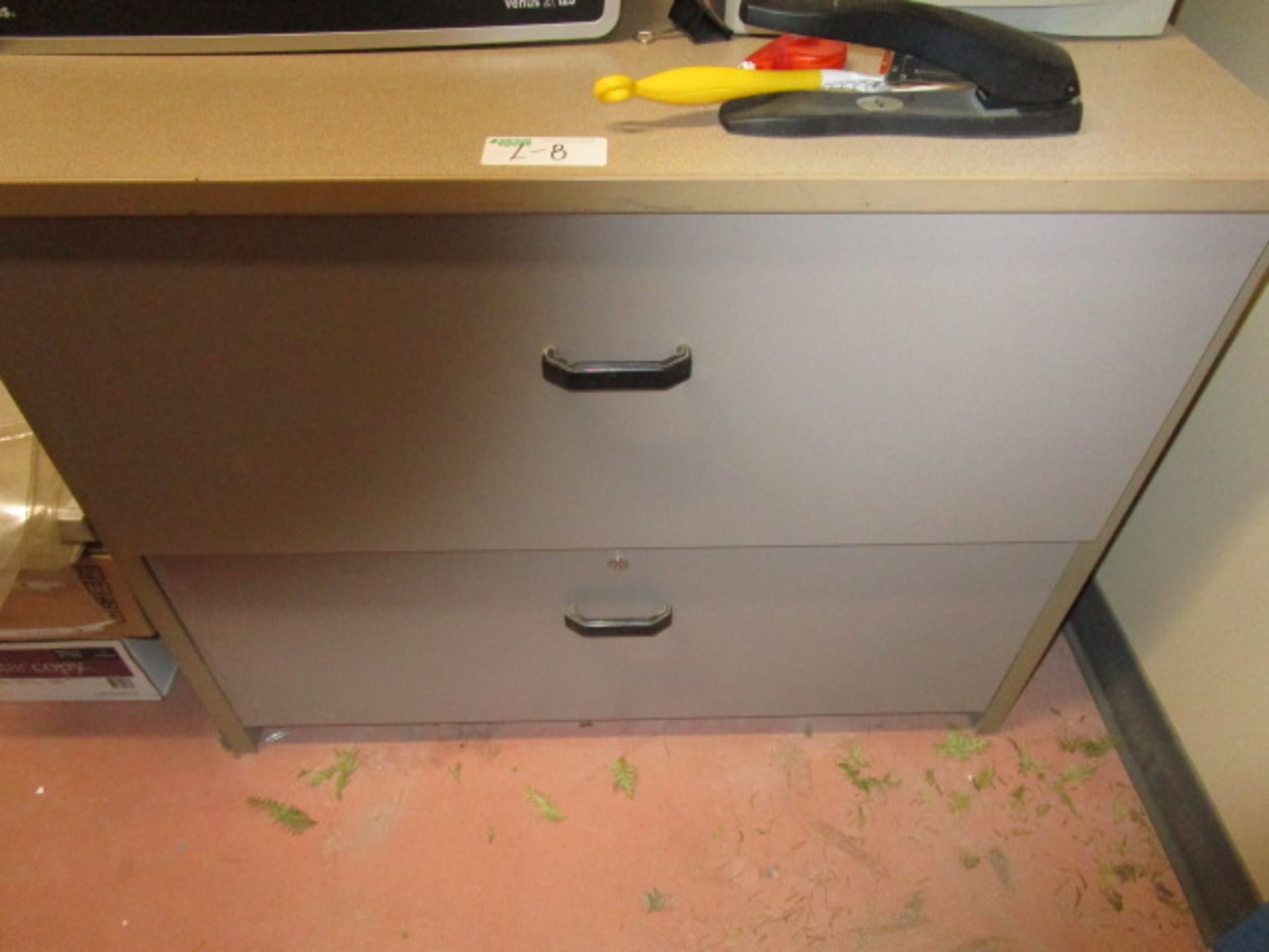 2 Drawer Filing Cabinet and Contents