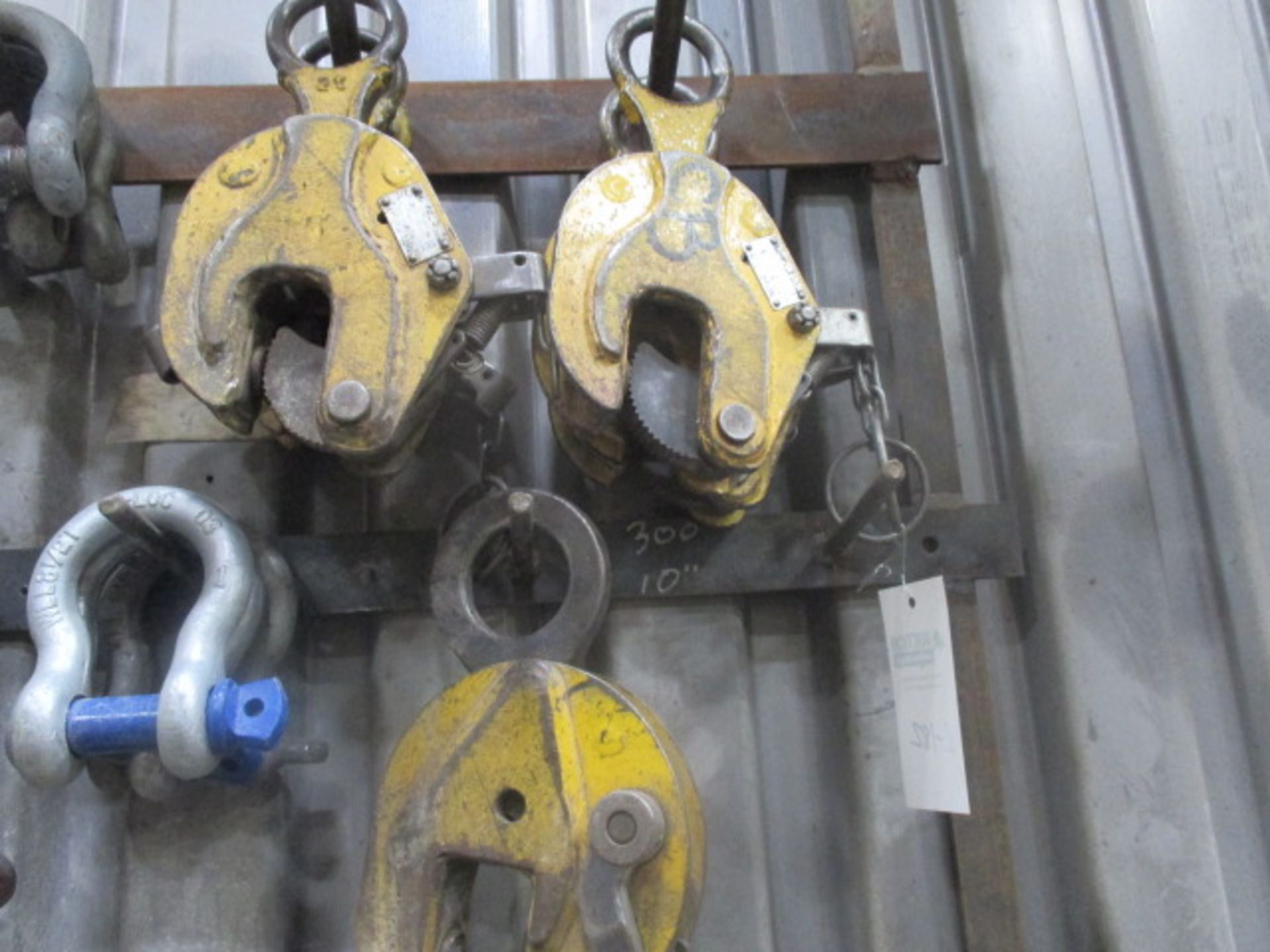 6 - Misc Steel Plate Clamps from 1 ton - 2 ton