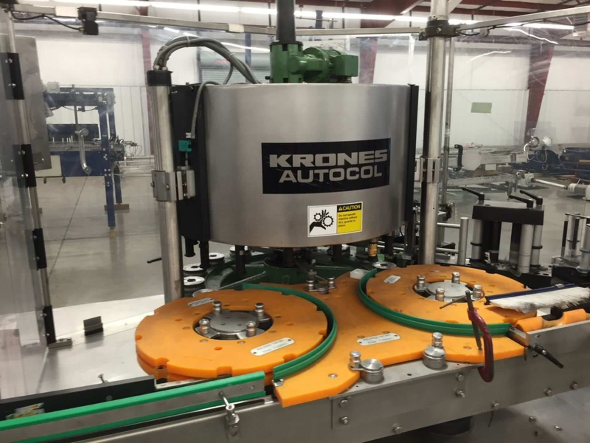 Krones Autocol Pressure Sensitive Labeler