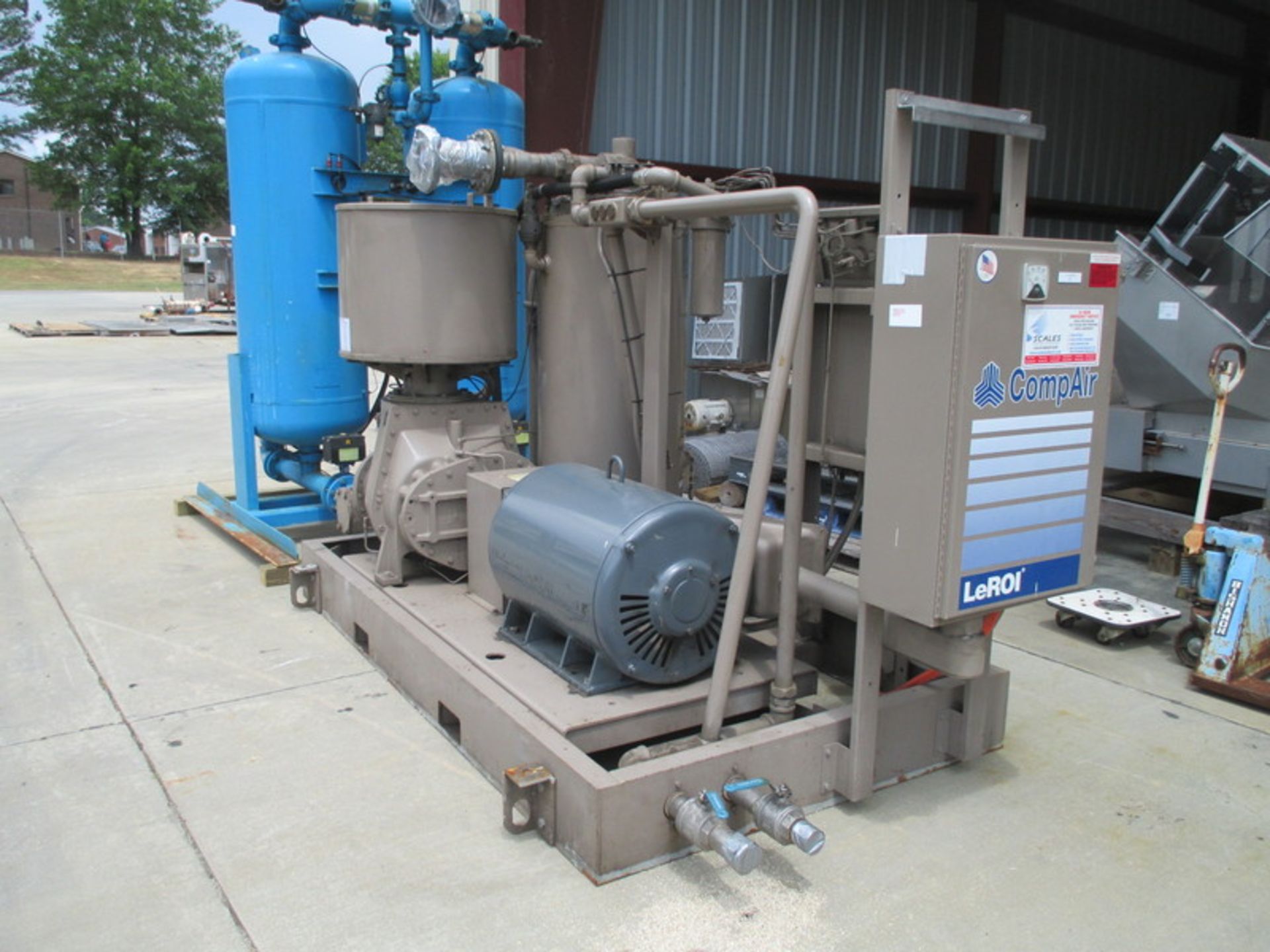 LeRoi Air Compressor Package