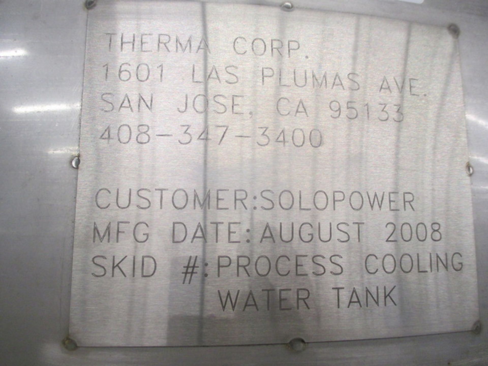 Process Cooling Water Tank - Image 3 of 5
