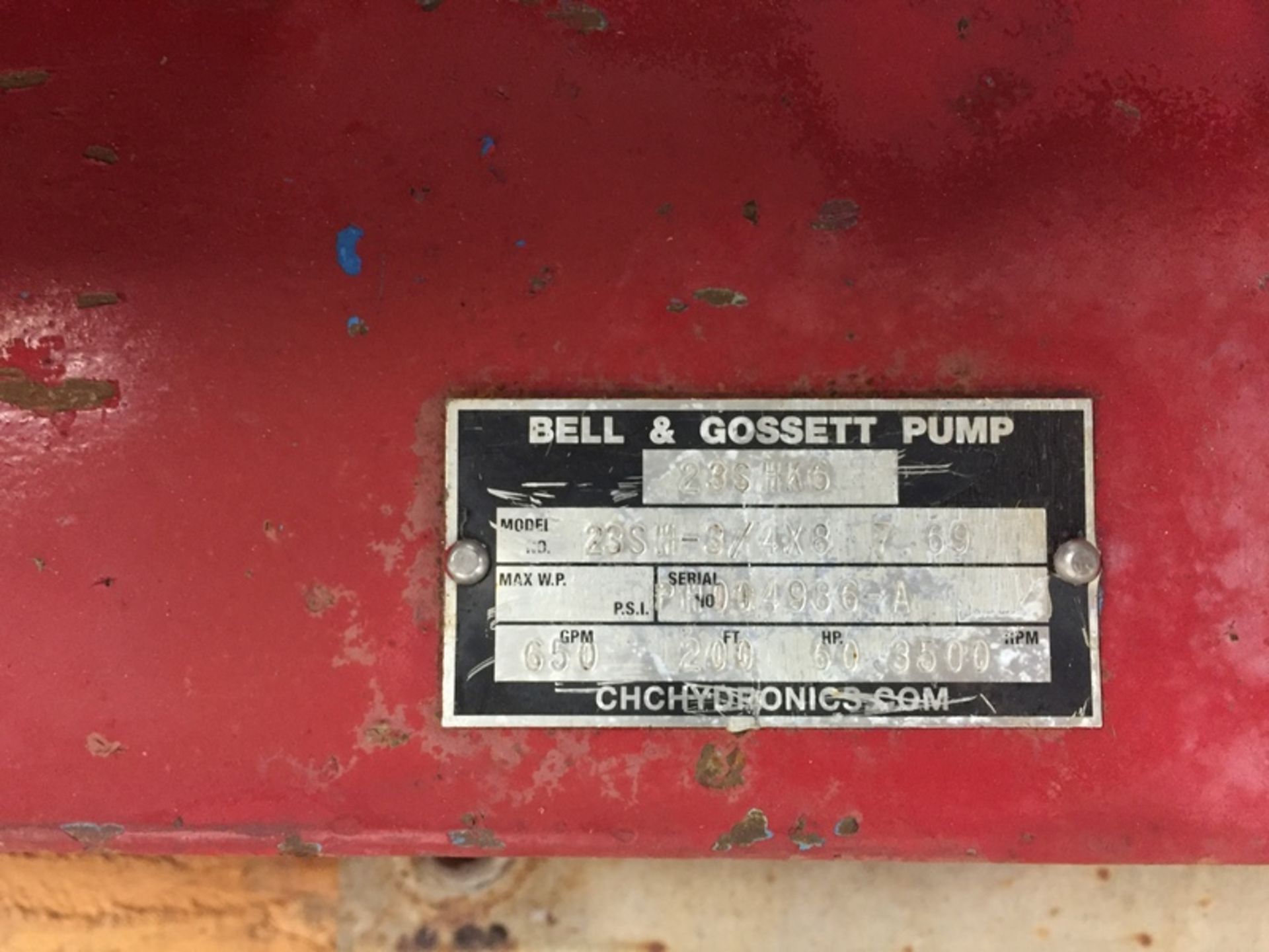 Goulds / Bell and Gossett Water Transfer Pump - Image 3 of 4