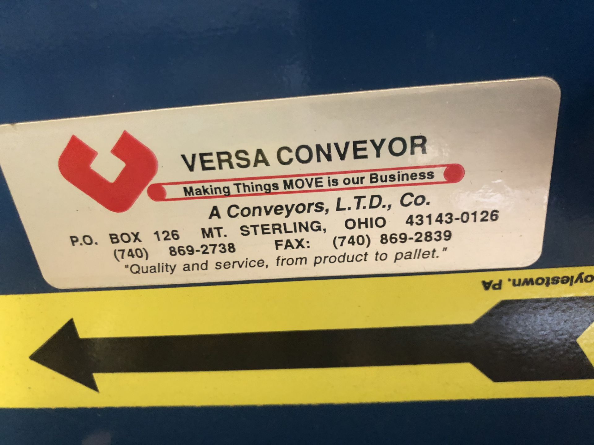 Versa Case Conveyor with Transfer - Image 4 of 4