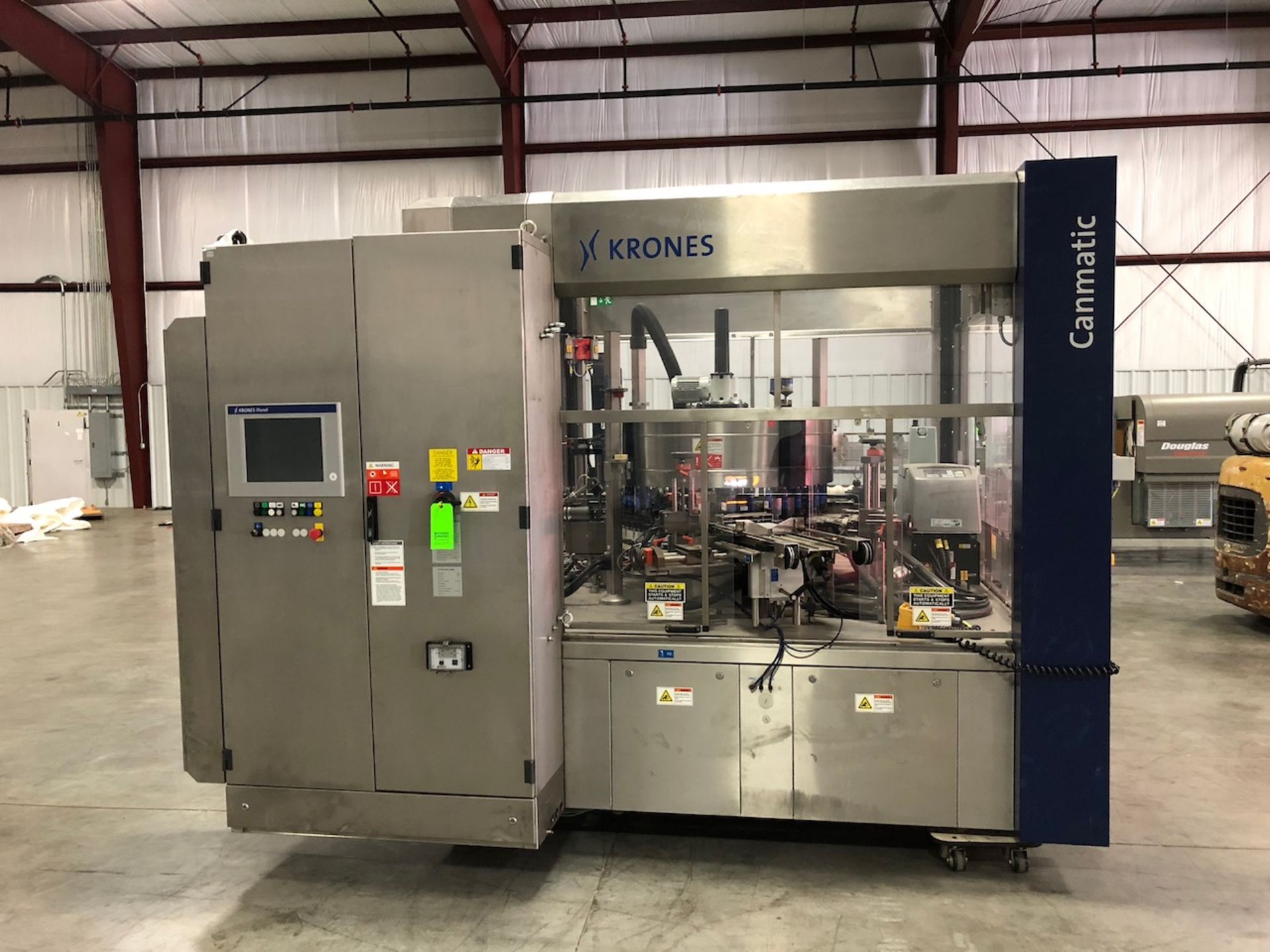 2013 Krones Canmatic Labeler, new never used