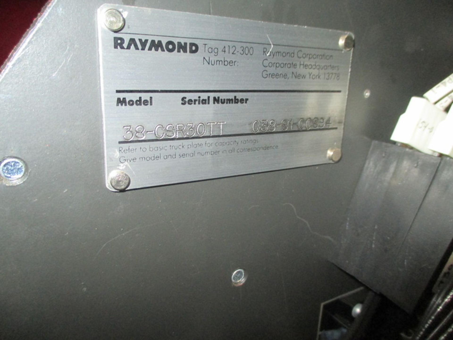 Raymond 3000LB Side Load Truck - Image 3 of 8