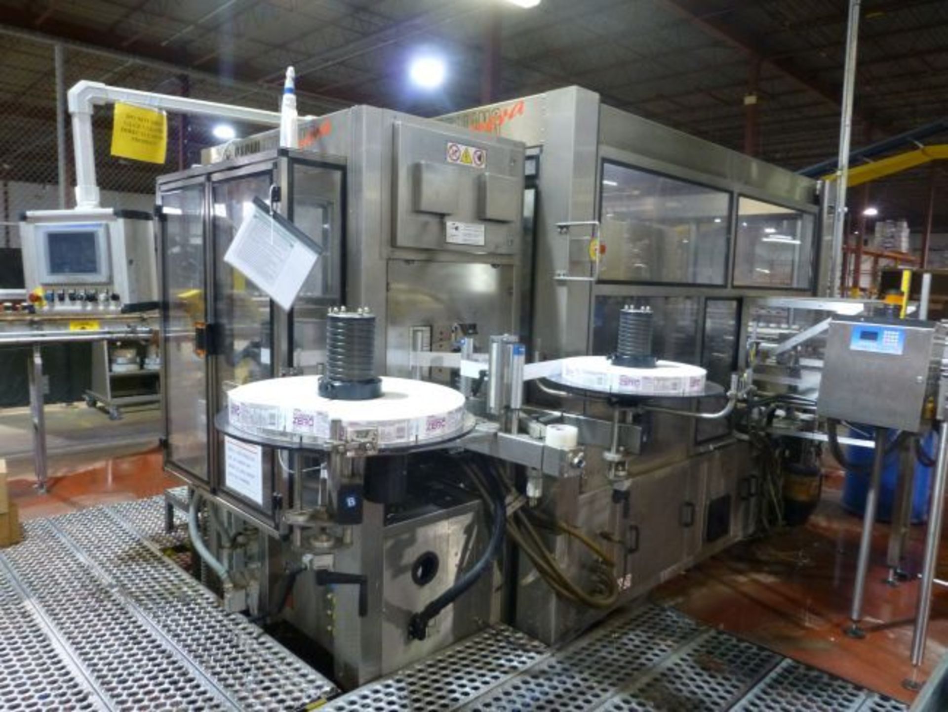 2005 Sacmi High Speed Roll Fed Labeler