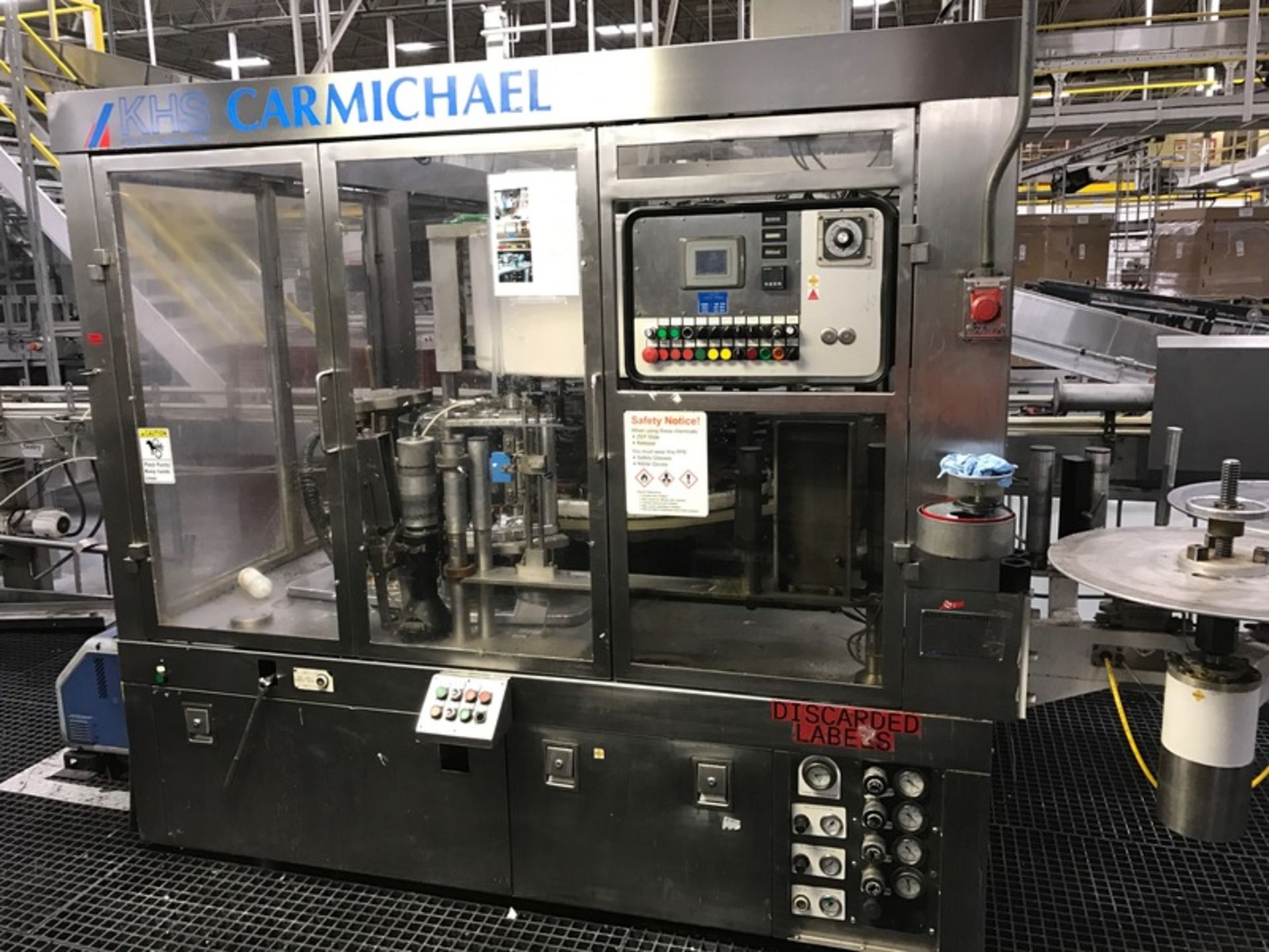 KHS Carmichael Model 920B Roll Fed Labeler